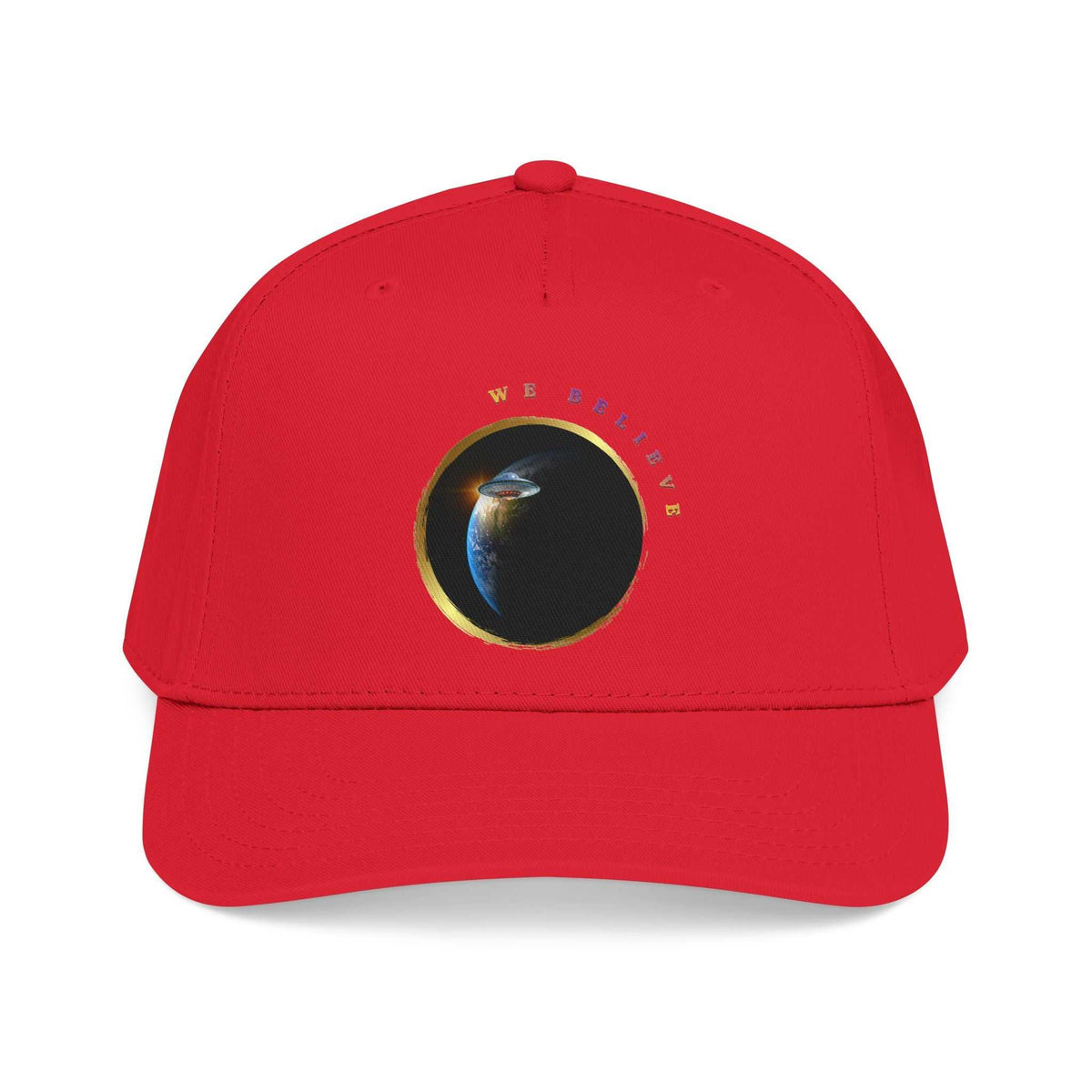 Out of this World baseball cap with orbiting UFO design