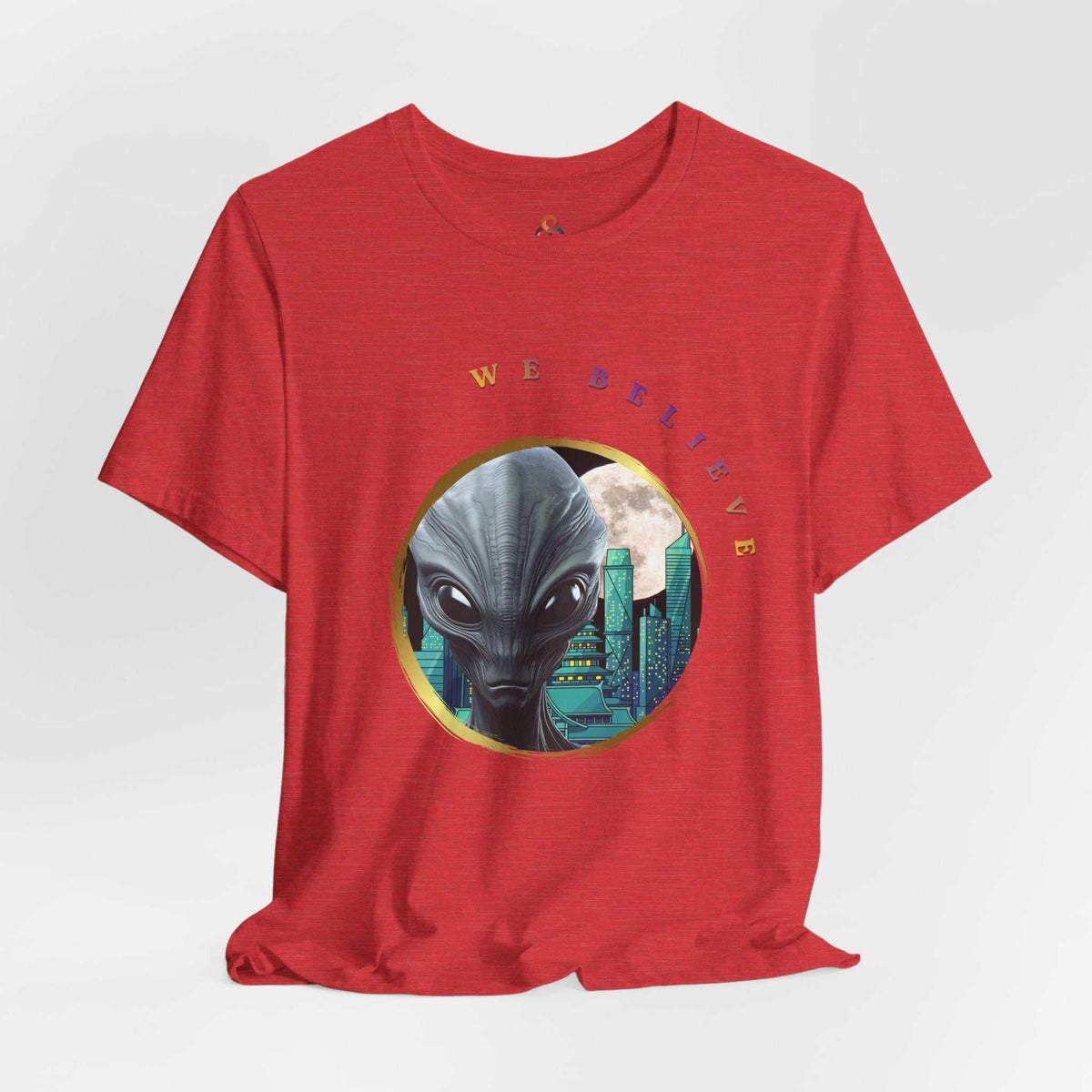 Turquoise alien from Out of this World We Believe in Aliens Collection