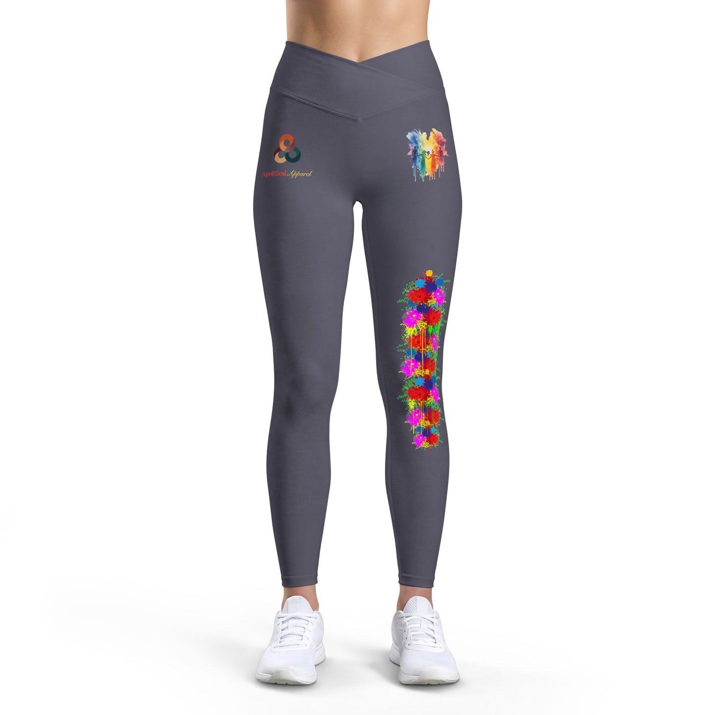 “Rainbow Art” Women’s Workout Luxe Leggings