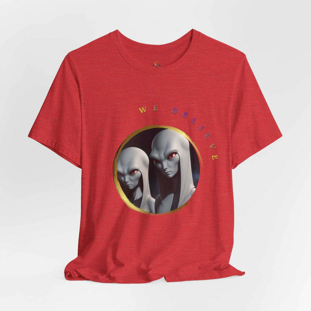Out of this World alien couple illustration