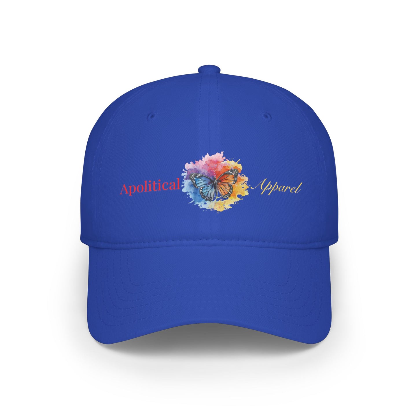 Apolitical Apparel Low Profile Baseball Cap (Butterfly)
