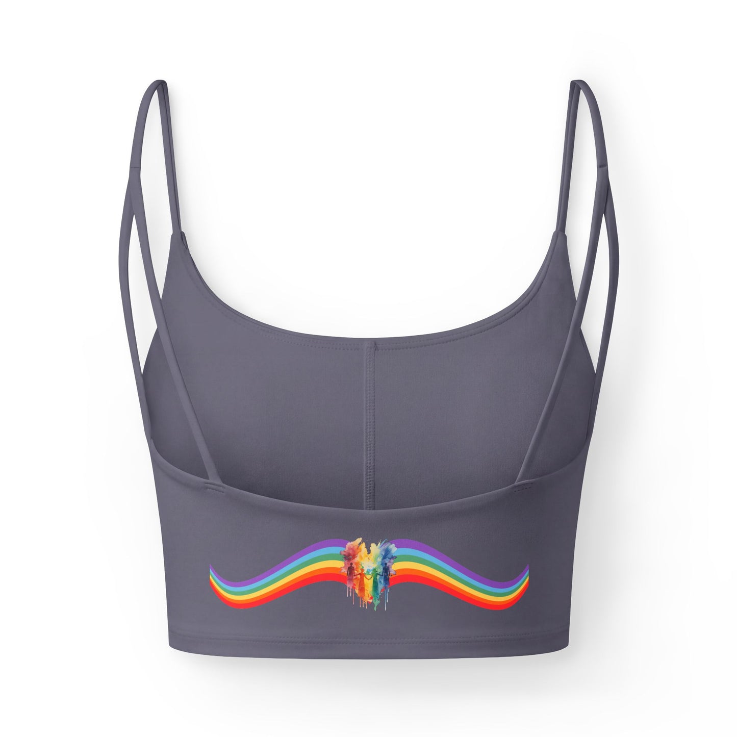 “Rainbow Art” Women’s Workout Luxe Bra