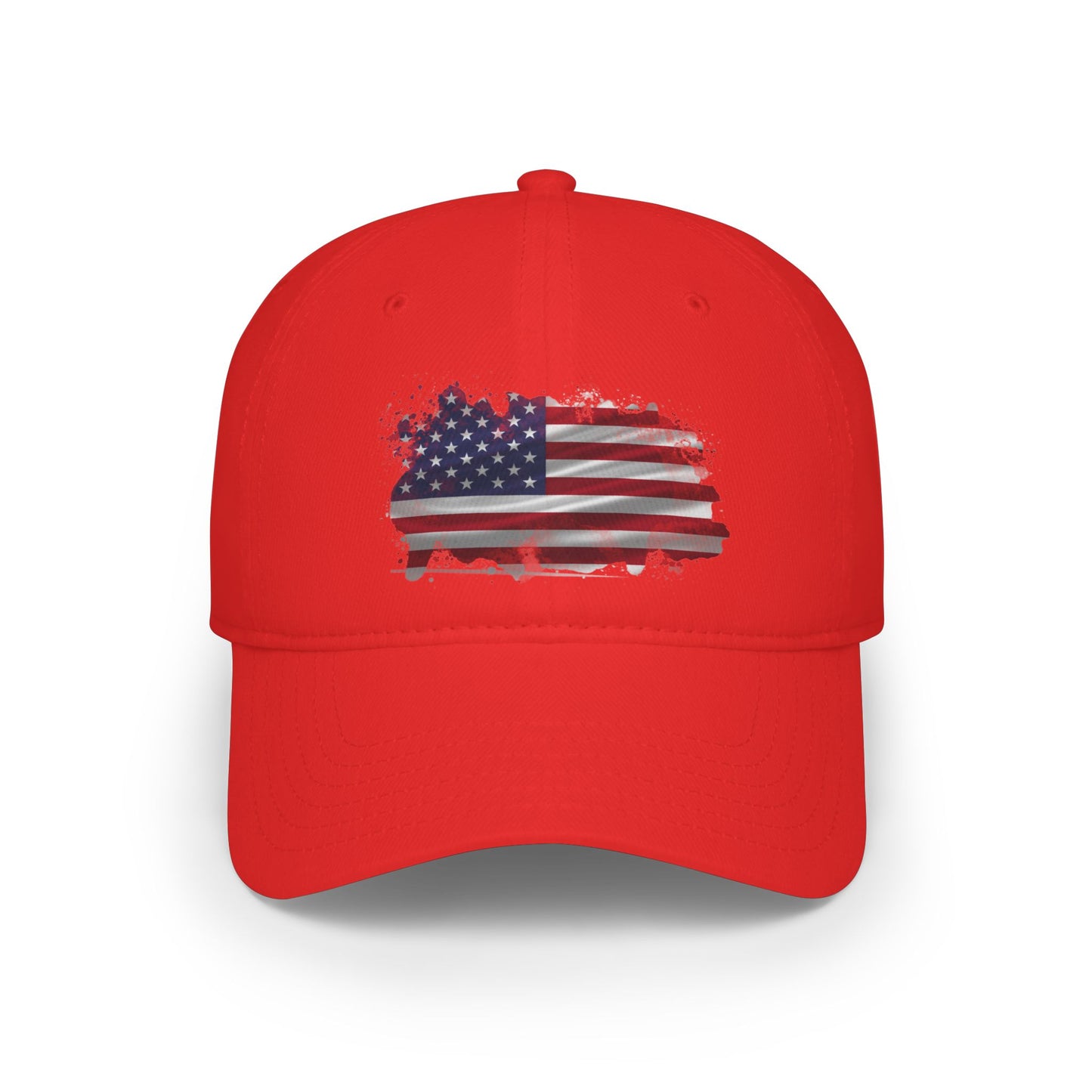 American 250th Anniversary Low Profile Baseball Cap (Distressed Flag)