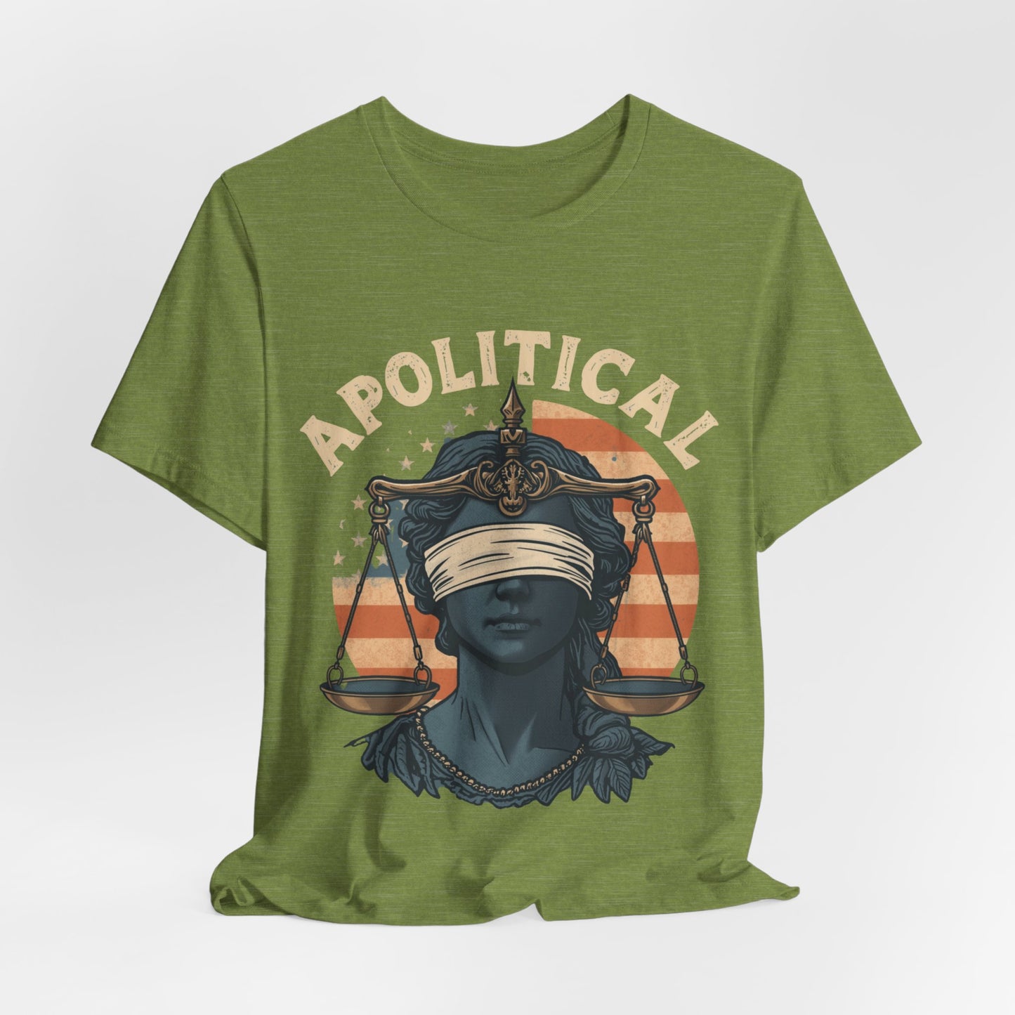 Apolitical Collection (Justice is Blind) no logo