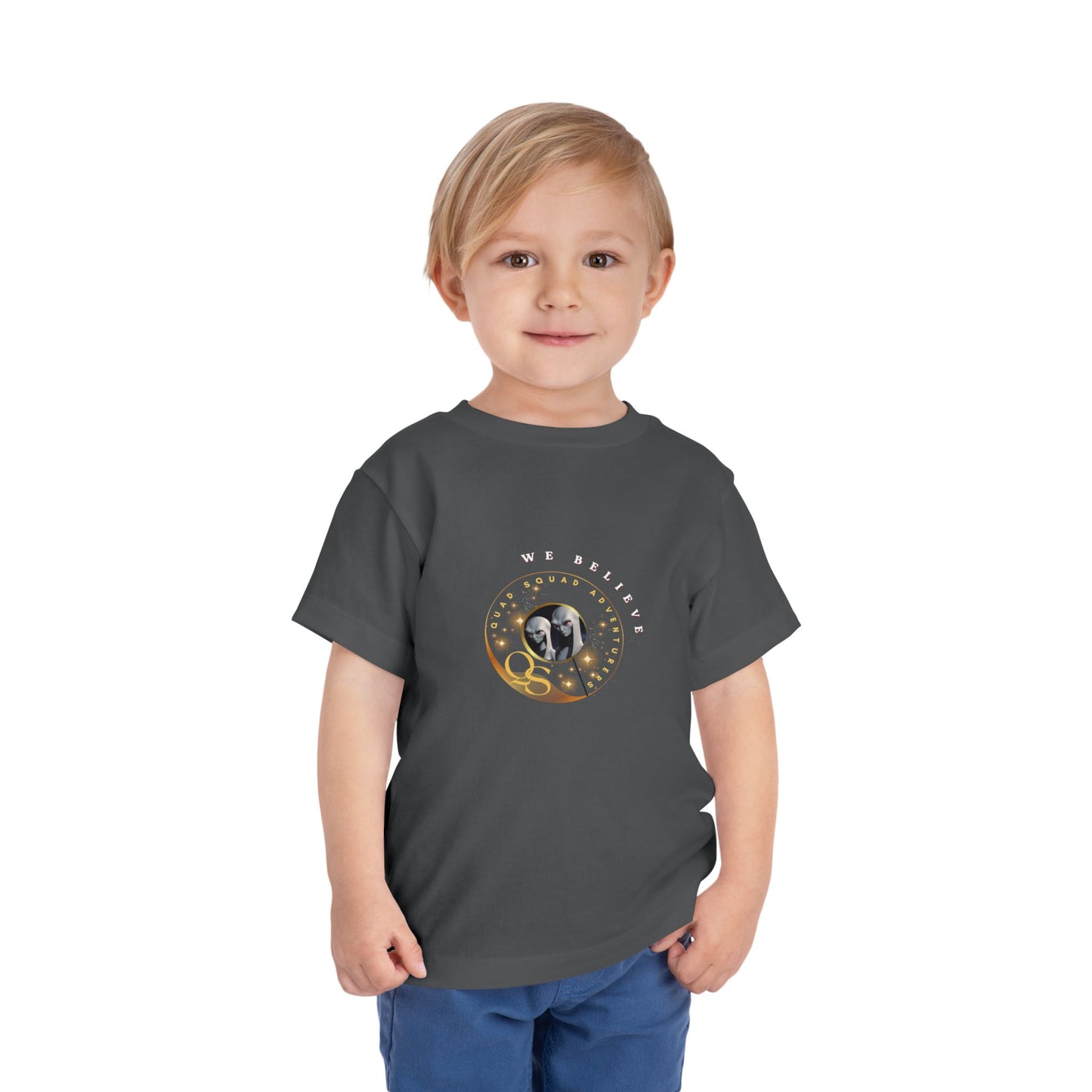 Quad Squad Adventurer We Believe Toddler Tee