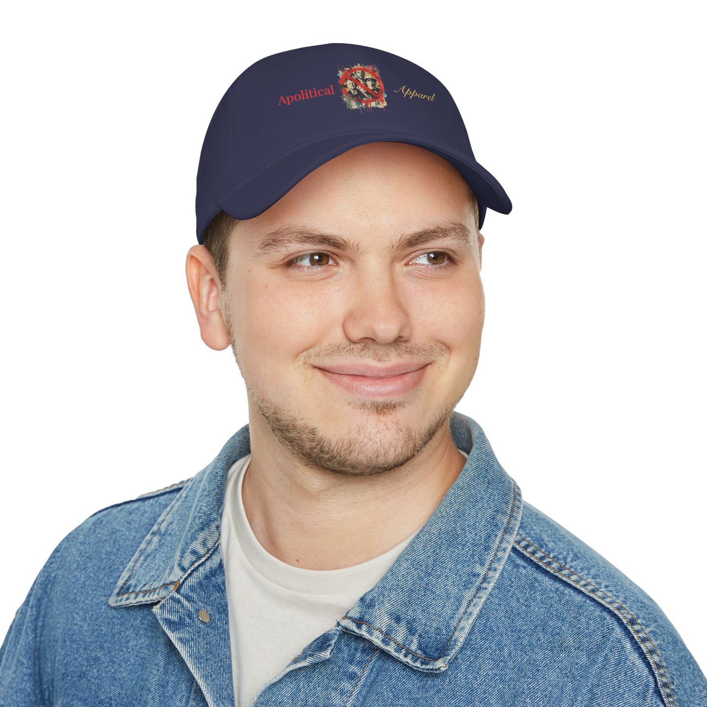 Apolitical Apparel Low Profile Baseball Cap ( No Politicians)