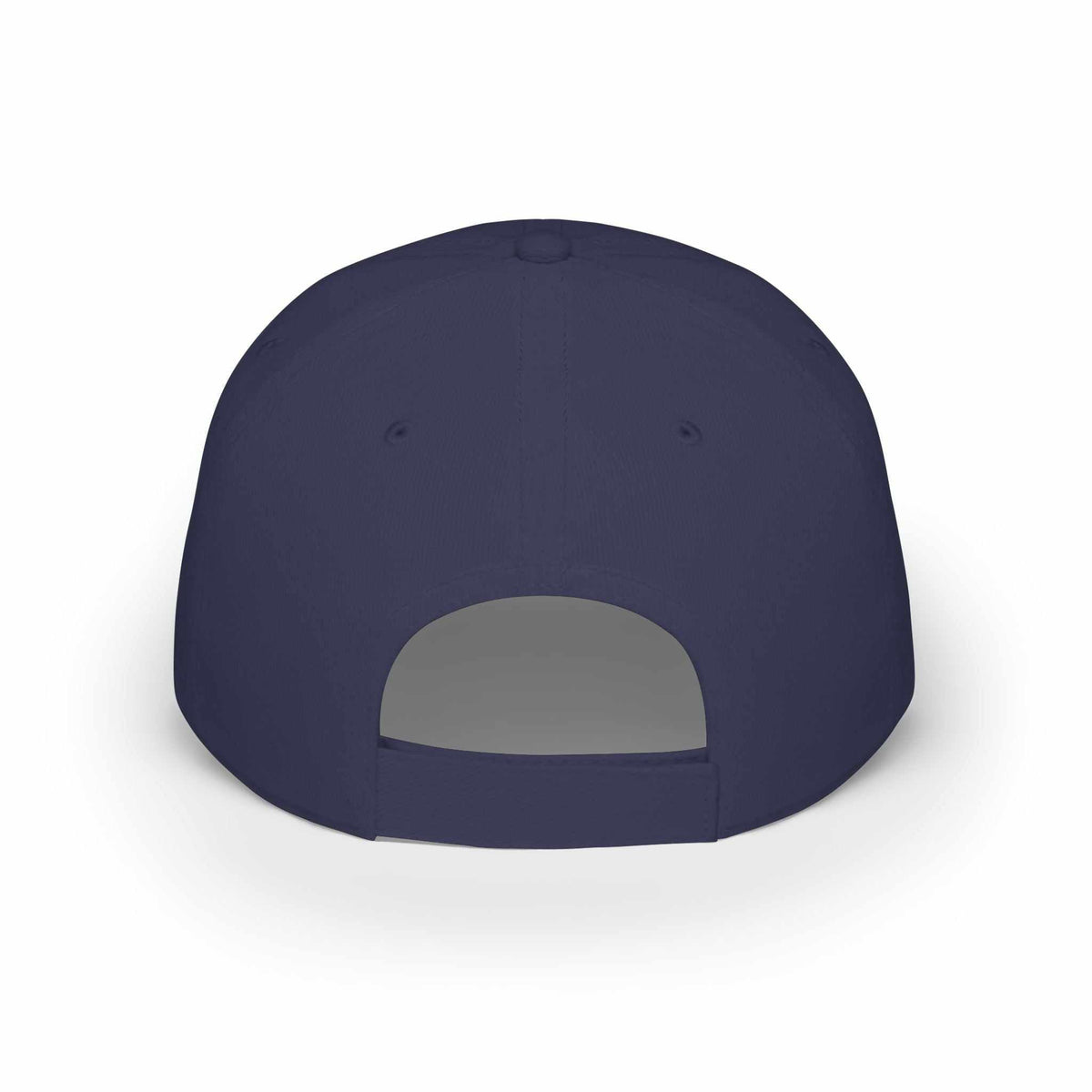 Apolitical Apparel Profile Baseball Cap with Rainbow Bleed design, 100% cotton twill, adjustable Velcro closure