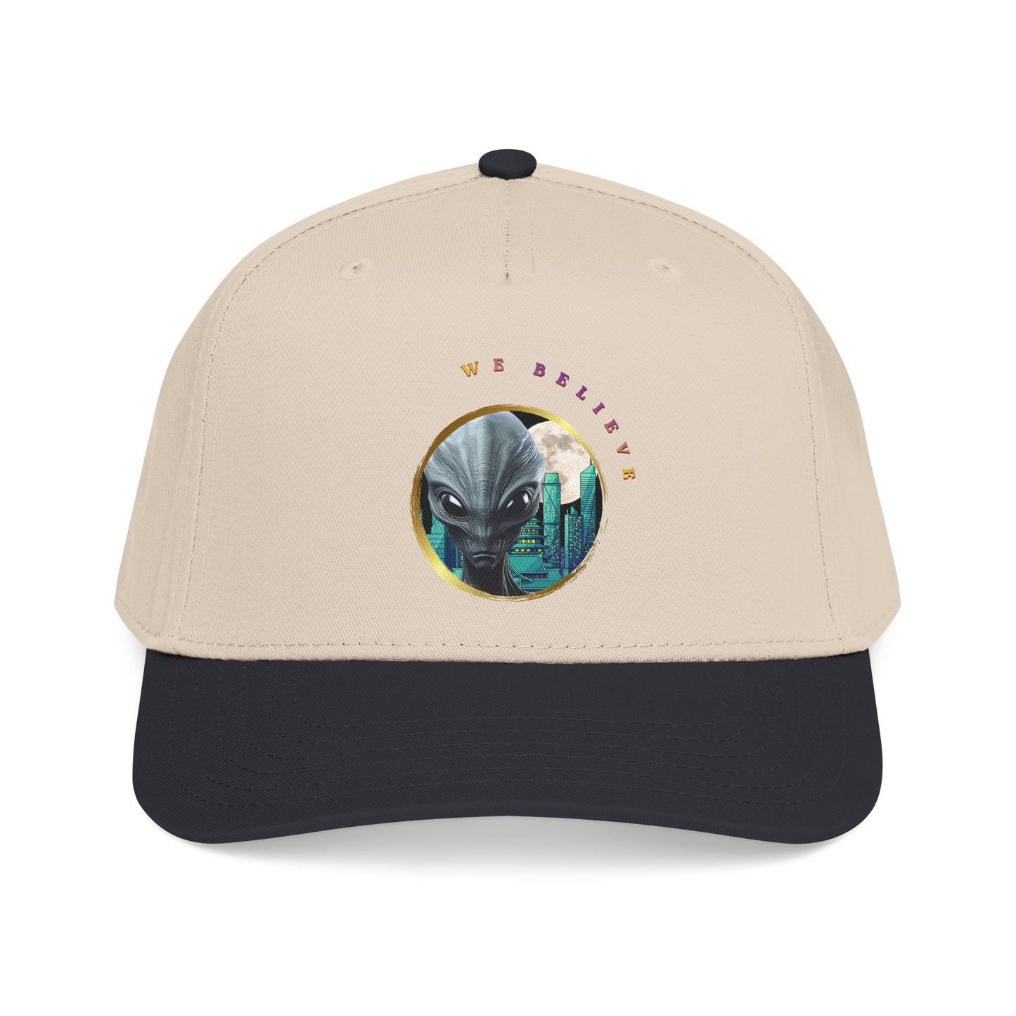 Out of this World. We Believe in Aliens Baseball Cap Collection. ( Turquoise Alien)