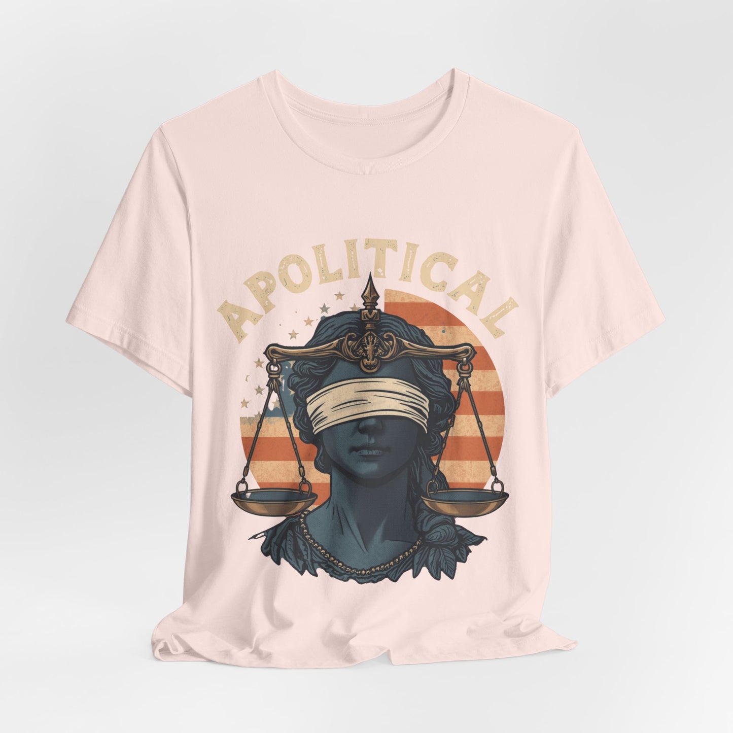 Apolitical Collection (Justice is Blind) no logo