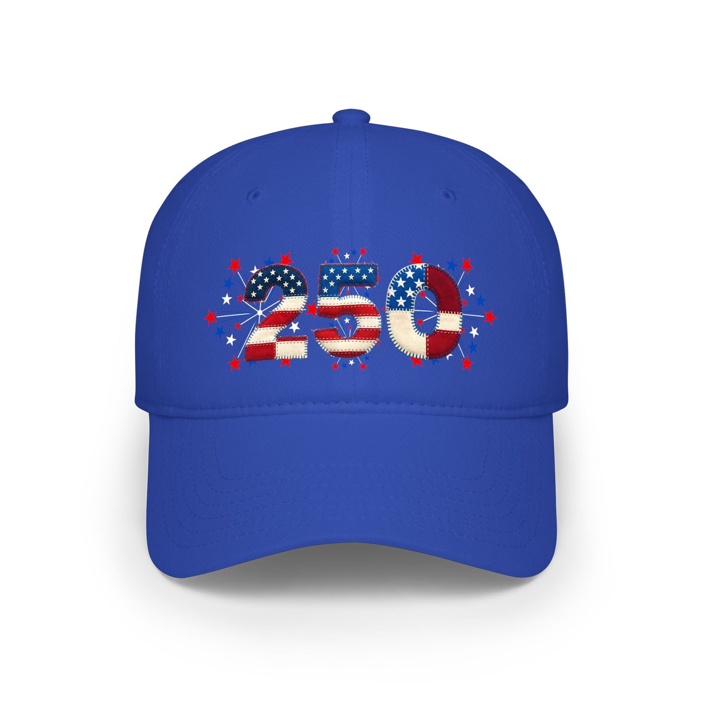 American 250th Anniversary Low Profile Baseball Cap ( 250 Numbers)