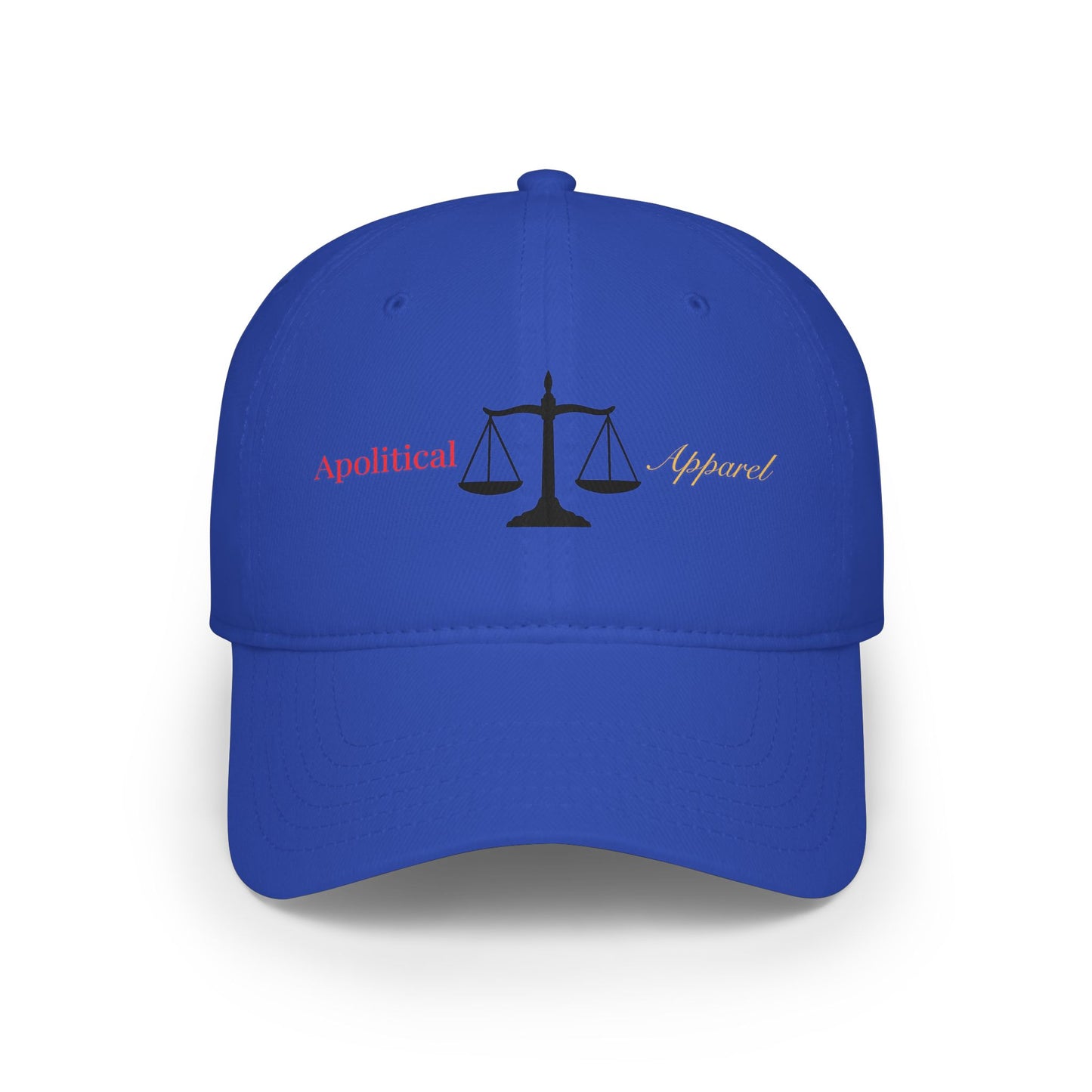Apolitical Apparel Low Profile Baseball Cap (Black Scales)