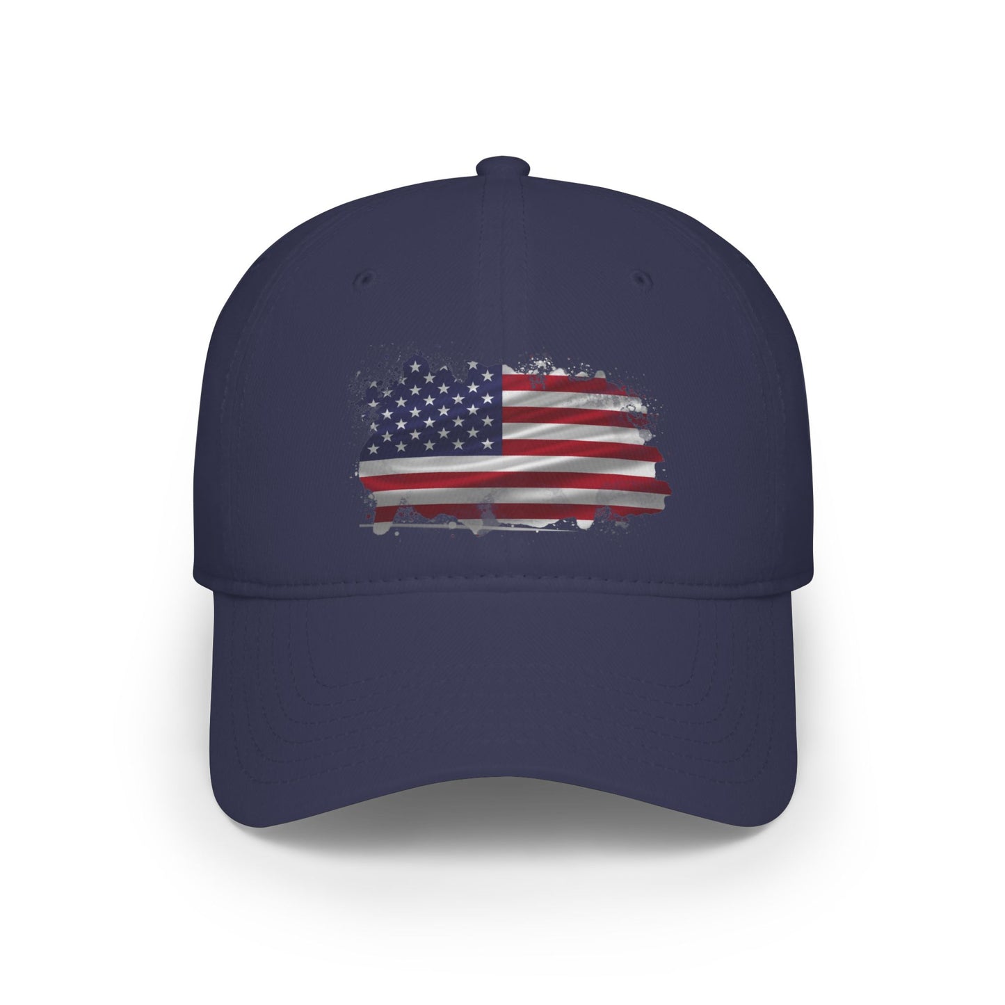 American 250th Anniversary Low Profile Baseball Cap (Distressed Flag)