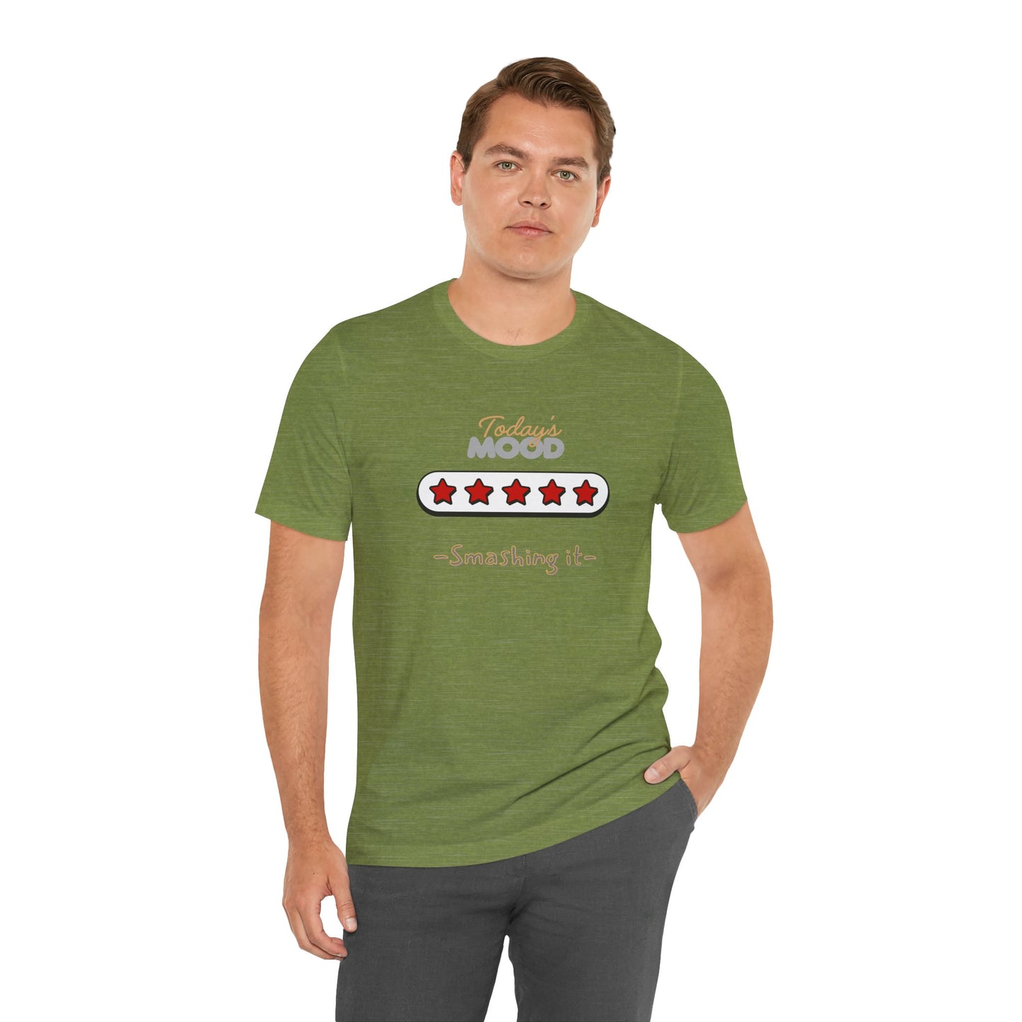 Daily Mood Tees ( 5 Stars) ‘ Smashin it’ With Logo.
