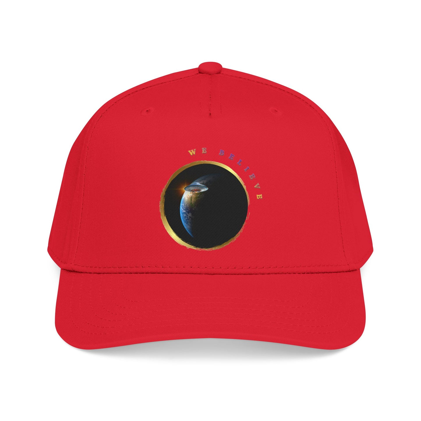 Out of this World. We Believe in Aliens Baseball Cap Collection ( Orbiting UFO)