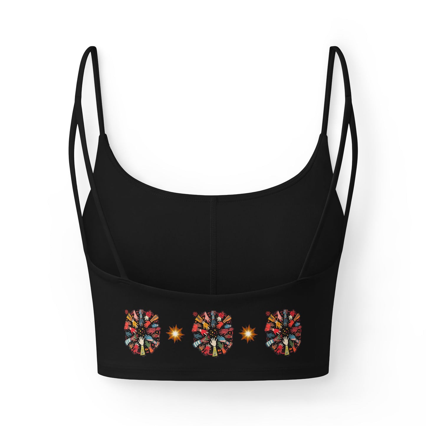 “Together Hands” Women's Workout Luxe Bra