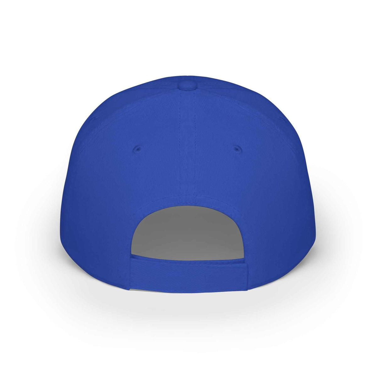 Apolitical Apparel Profile Baseball Cap with Rainbow Bleed graphic in 100% cotton twill and adjustable Velcro closure