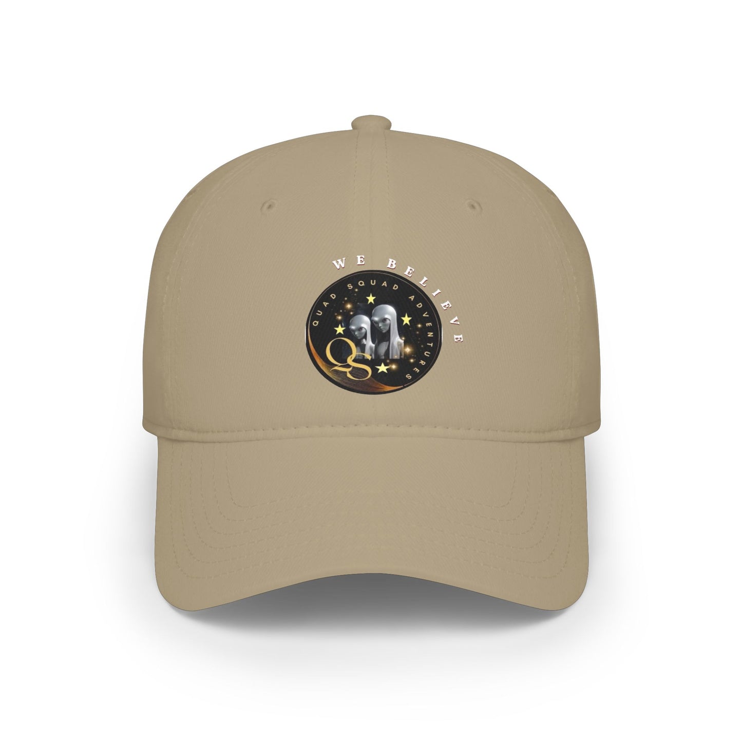 Out of this World We Believe Low Profile Baseball Cap (Quad Squad )