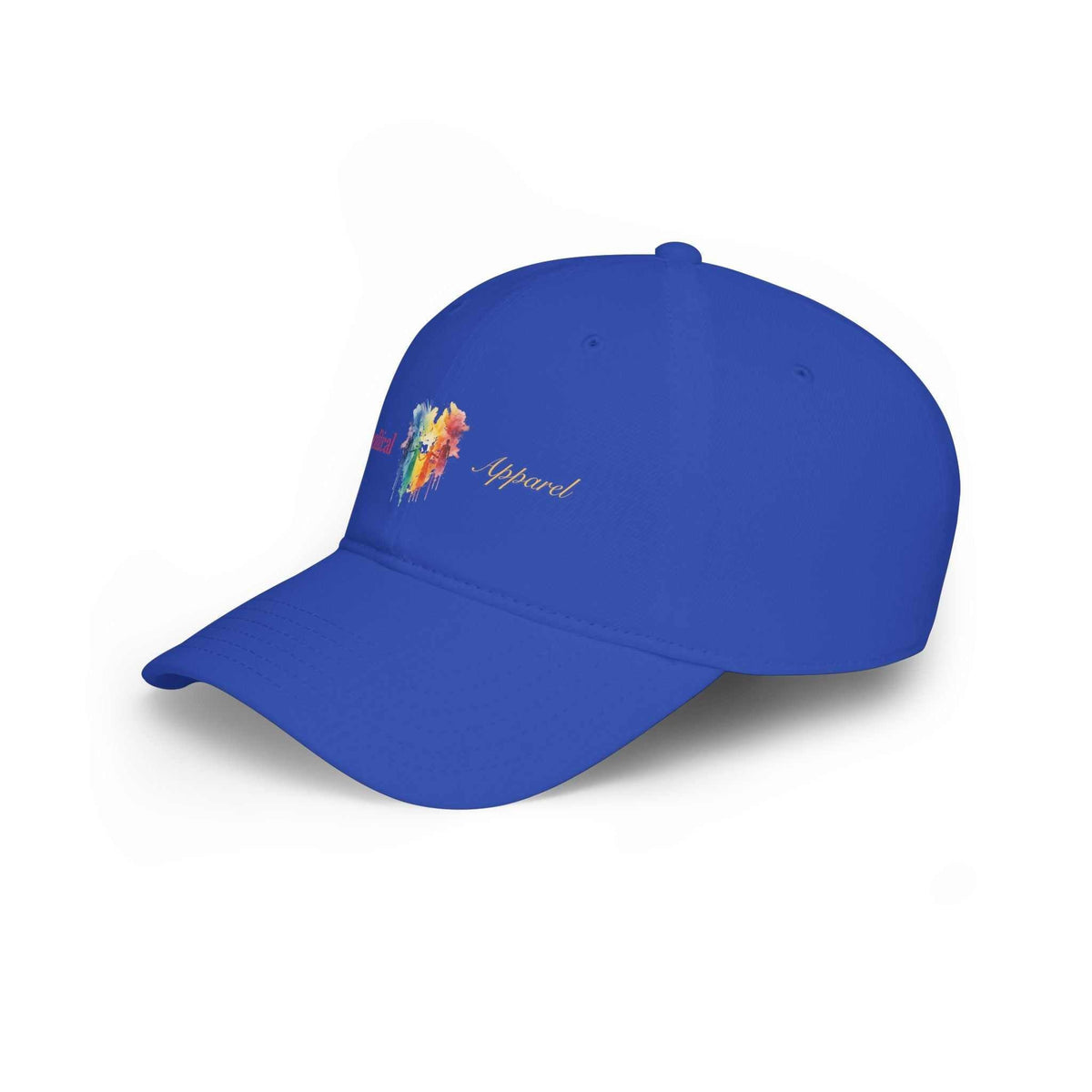 Apolitical Apparel Profile Baseball Cap (Rainbow Bleed)
