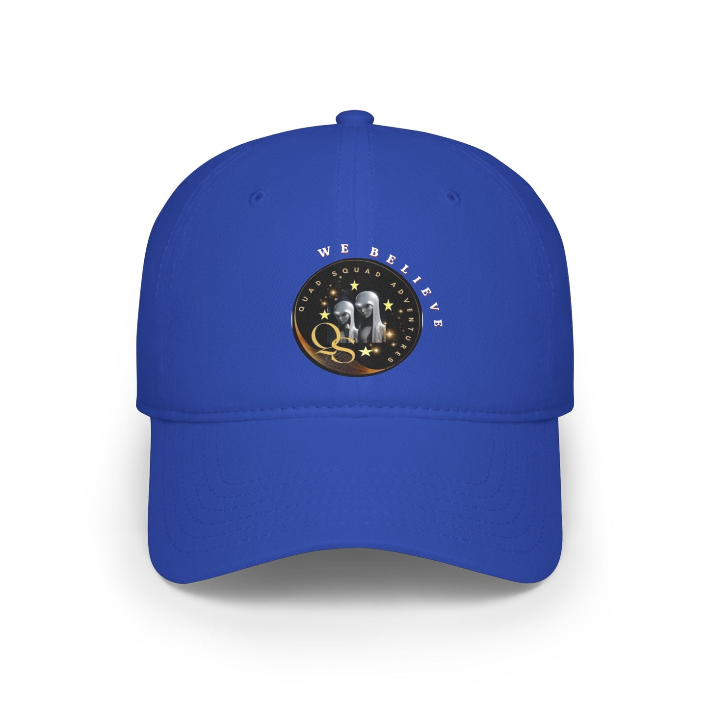 Out of this World We Believe Low Profile Baseball Cap (Quad Squad )