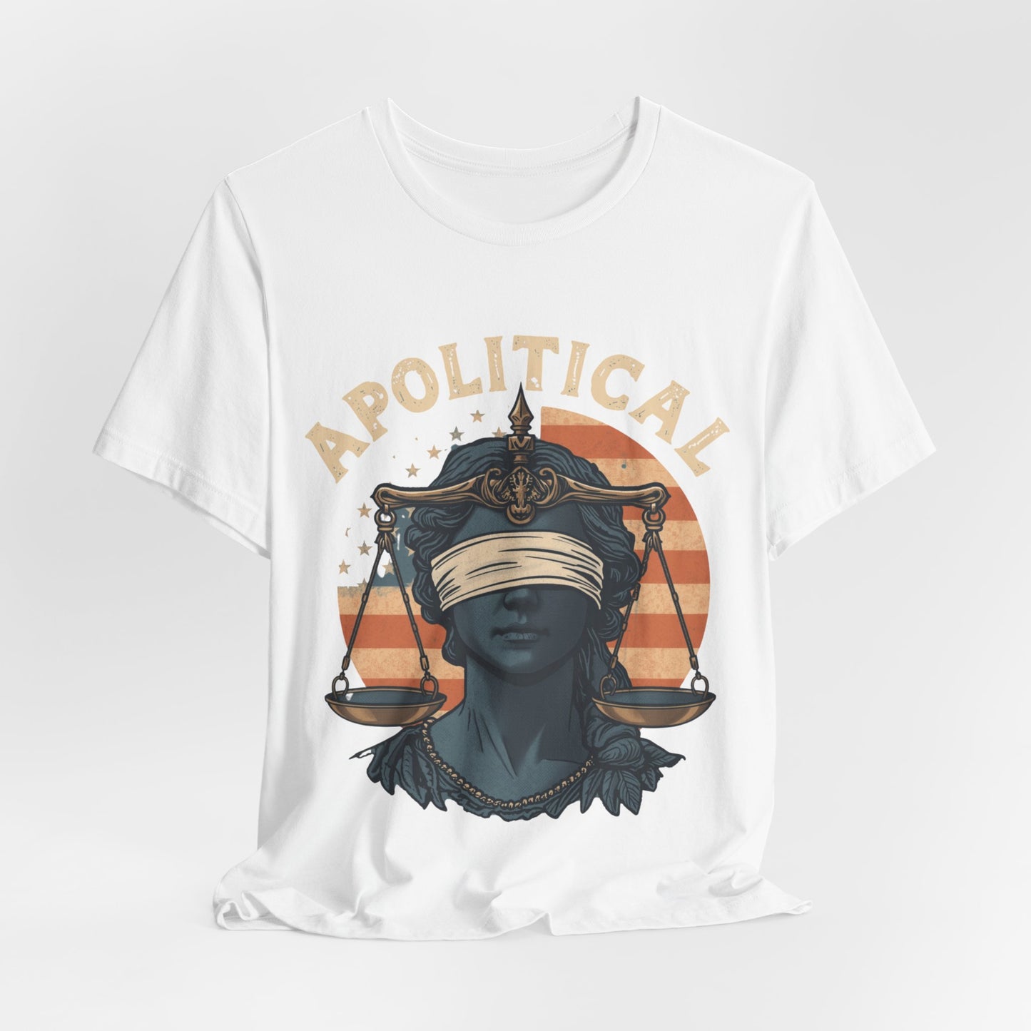 Apolitical Collection (Justice is Blind) no logo