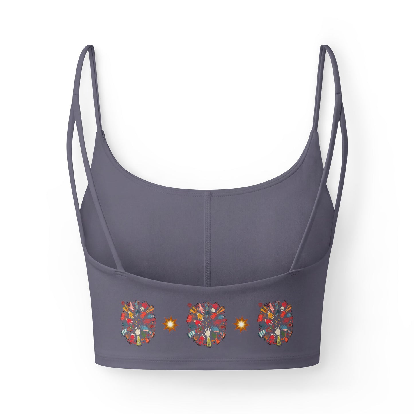 “Together Hands” Women's Workout Luxe Bra