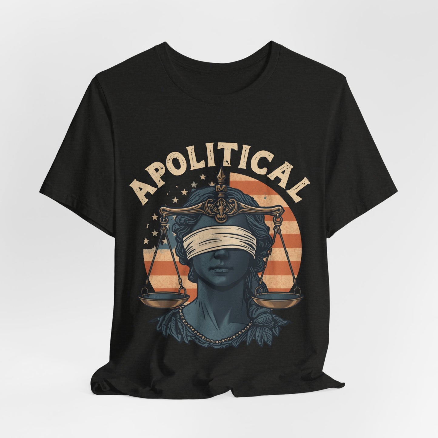 Apolitical Collection (Justice is Blind) no logo