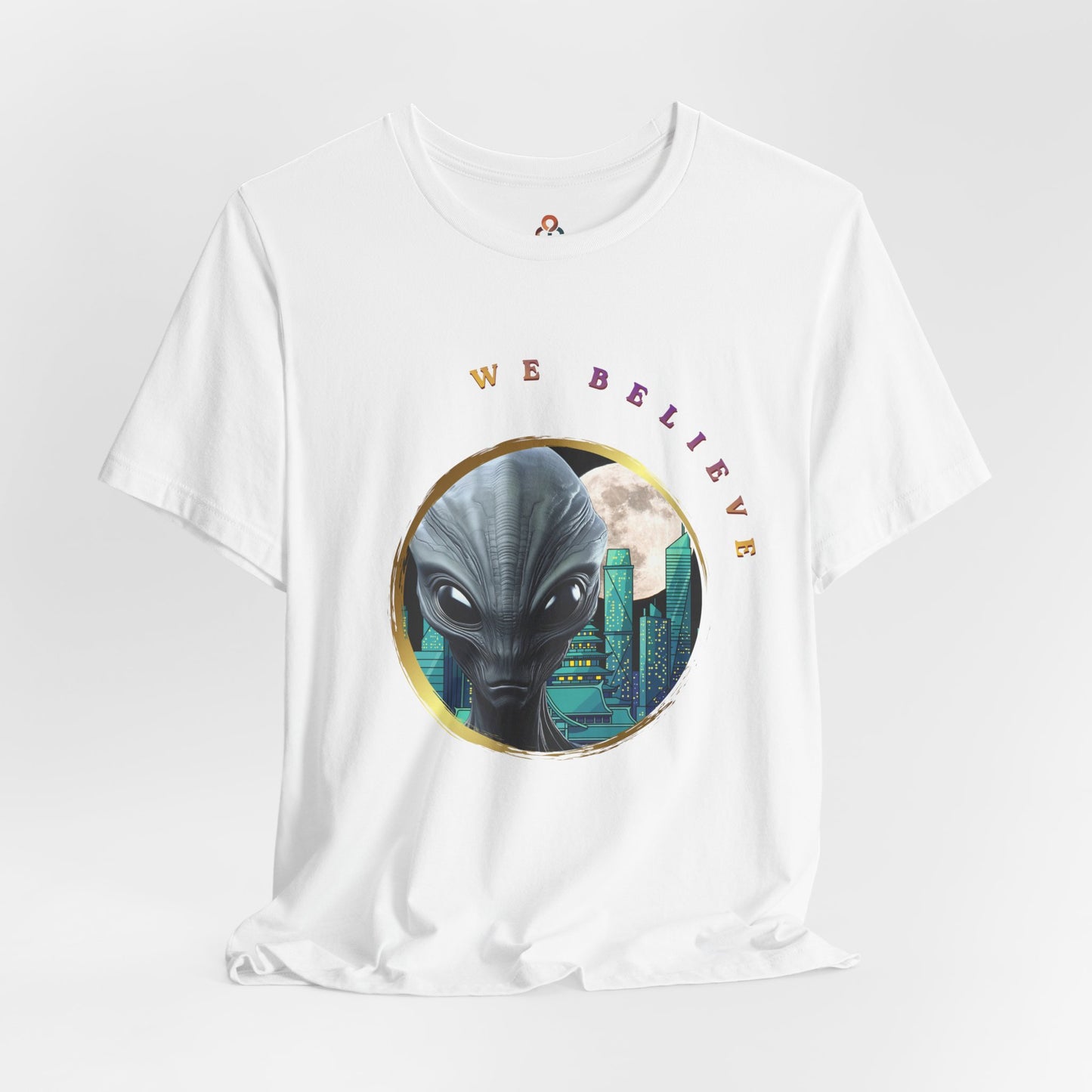 Out of this World. We Believe in Aliens Collection. (Turquoise Alien)