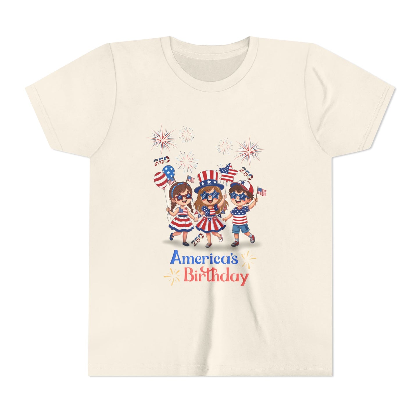 Youth T- Shirt America 250th Anniversary Collection (Star Glasses)