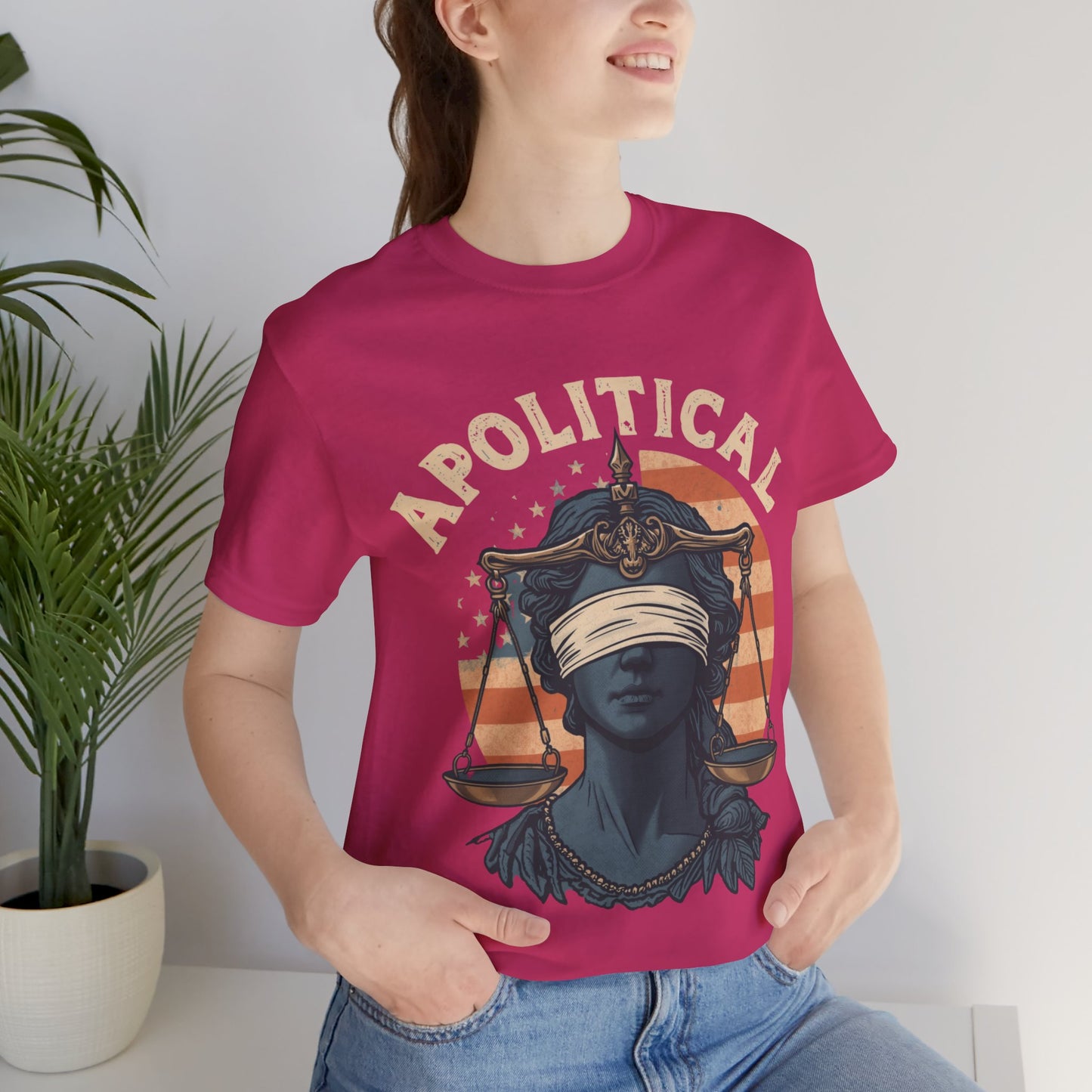 Apolitical Collection (Justice is Blind) no logo