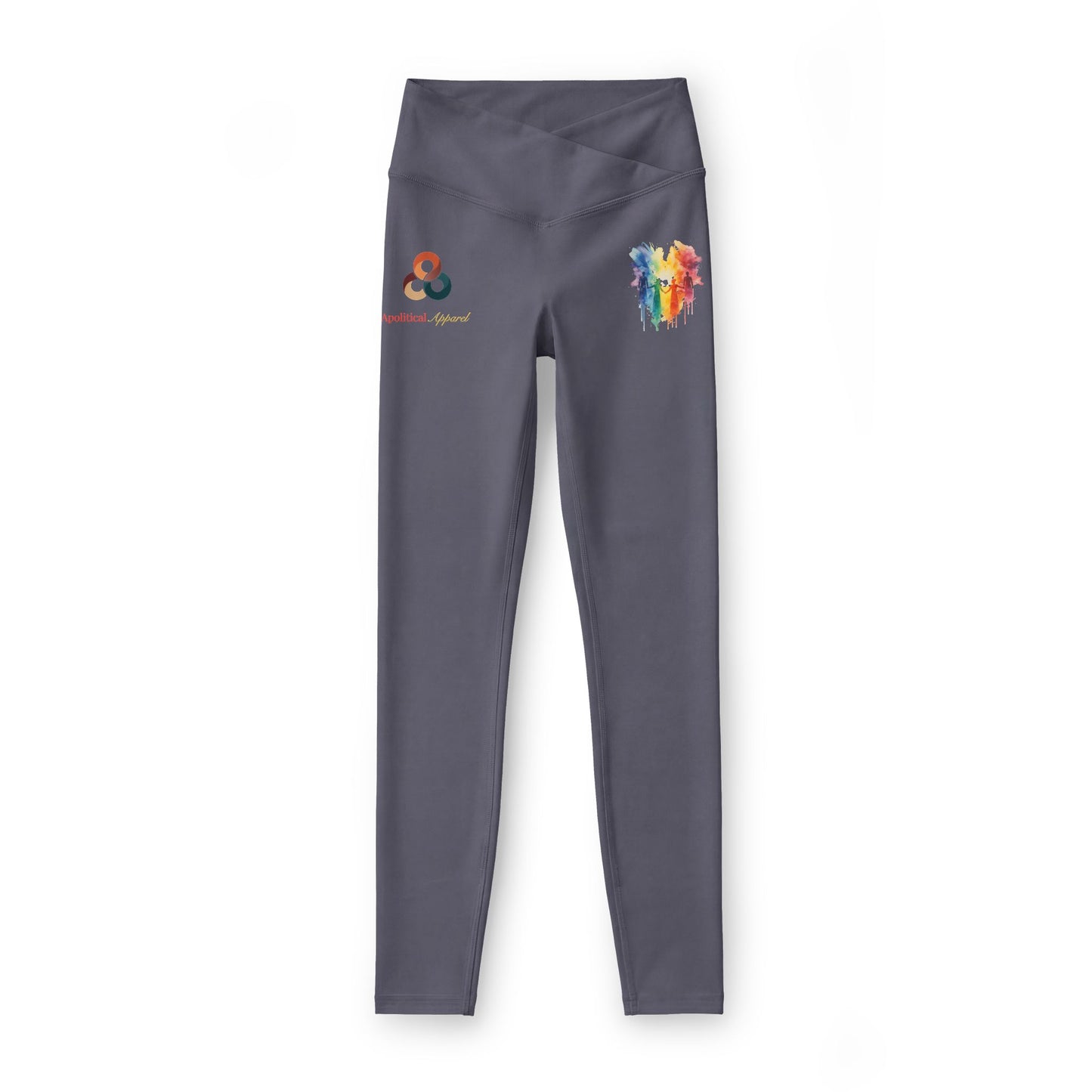 “Rainbow Art” Women’s Workout Luxe Leggings