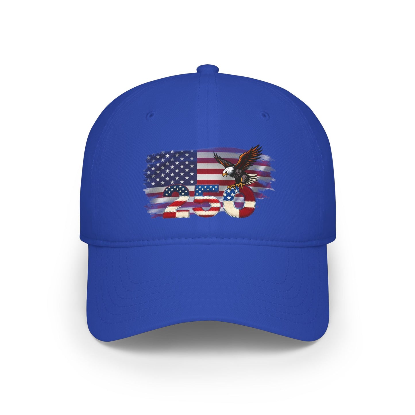 American 250th Anniversary Low Profile Baseball Cap (Spread Eagle)