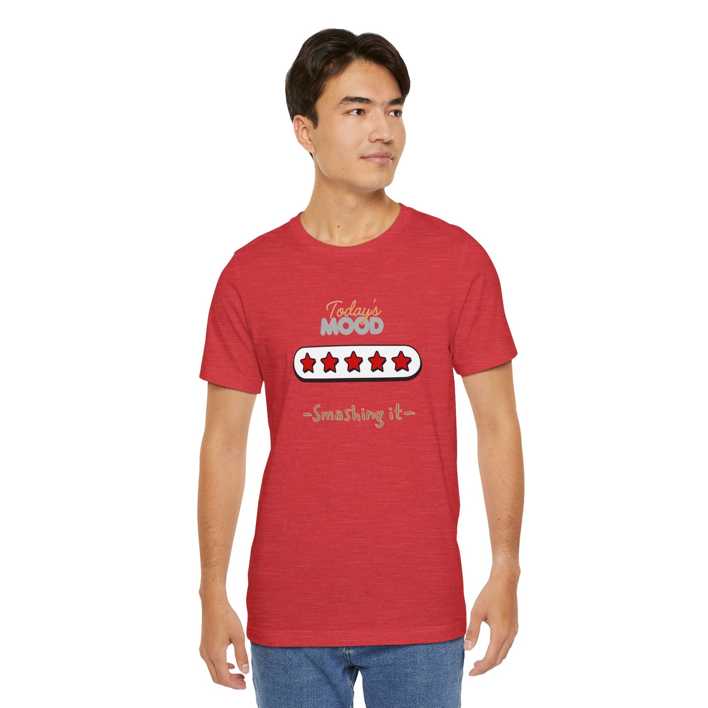 Daily Mood Tees ( 5 Stars) ‘ Smashin it’ With Logo.