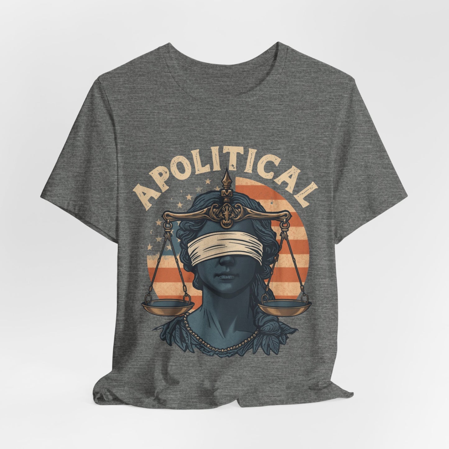 Apolitical Collection (Justice is Blind) no logo