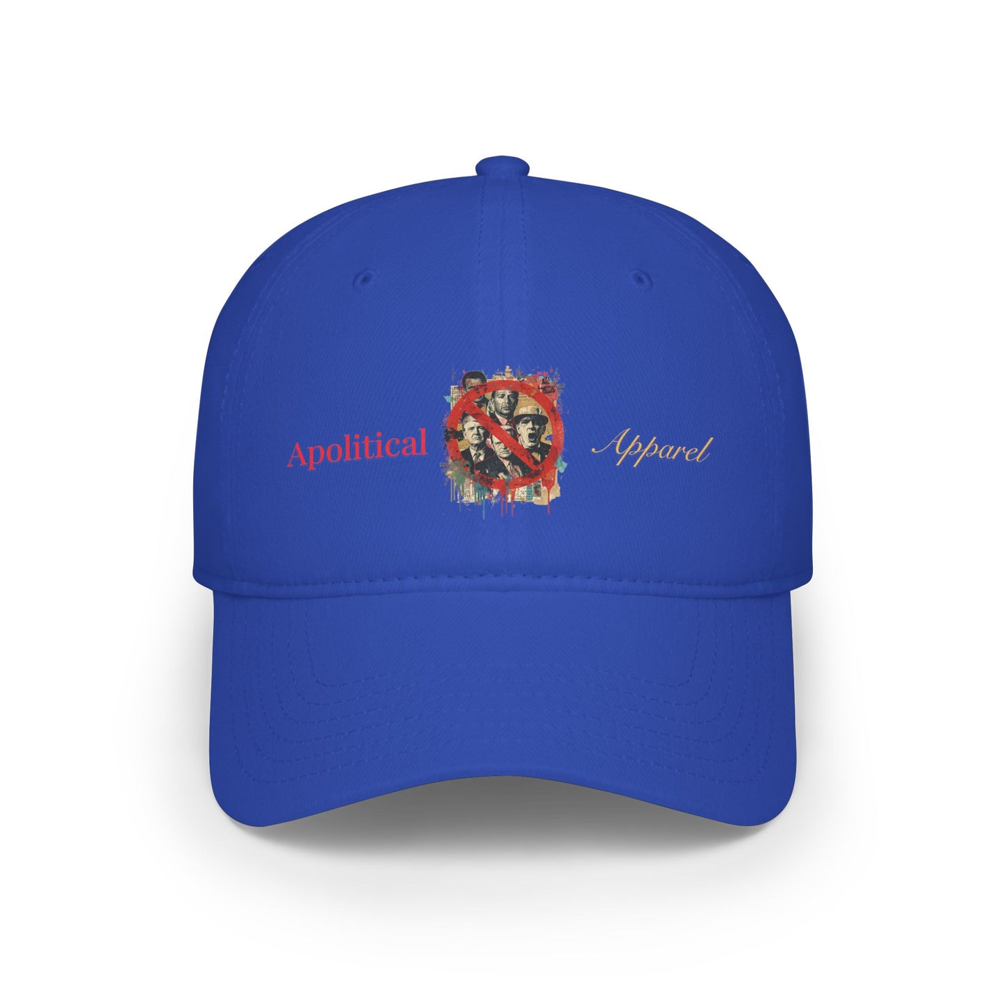 Apolitical Apparel Low Profile Baseball Cap ( No Politicians)