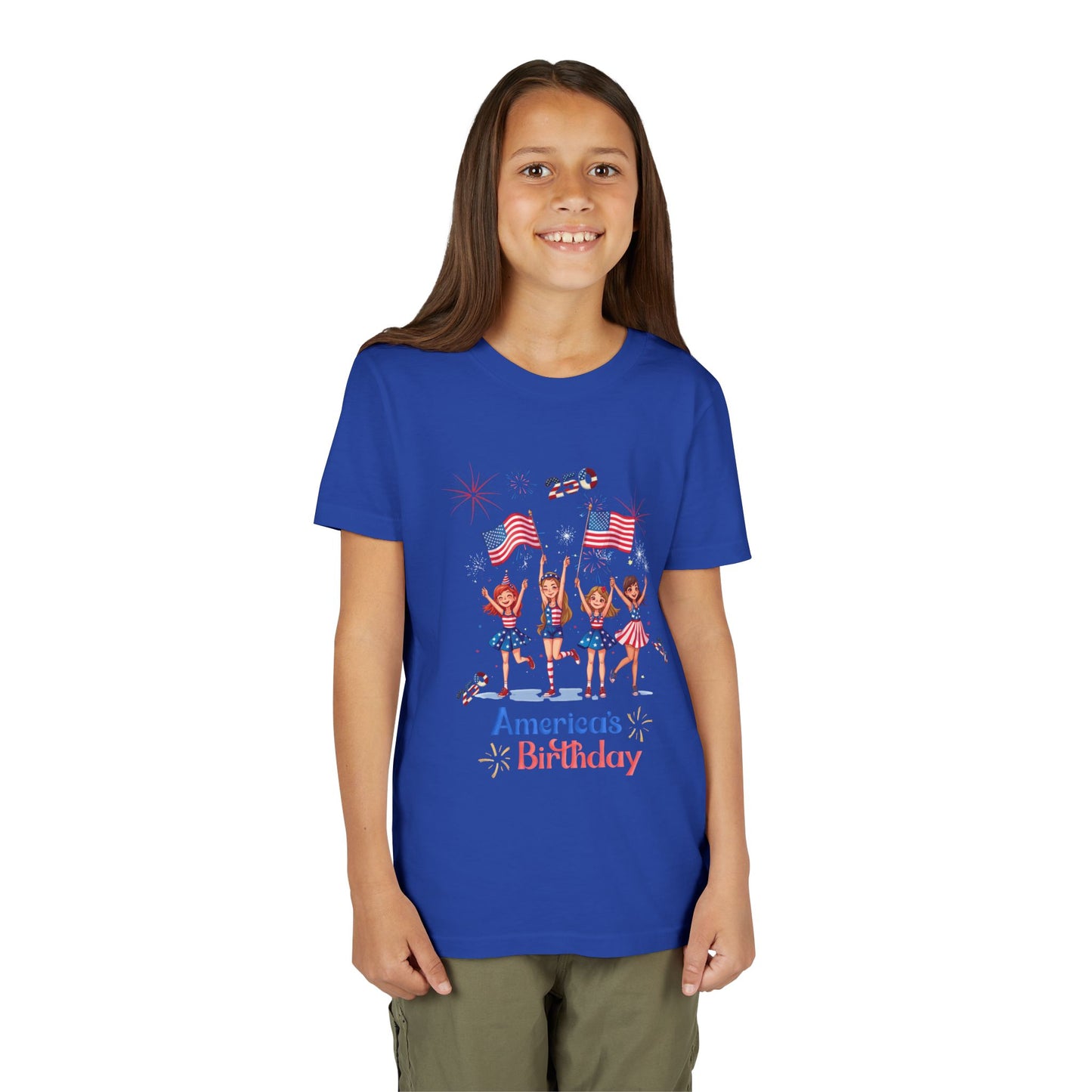 Youth T- Shirt America 250th Anniversary Collection (Cheerleaders)