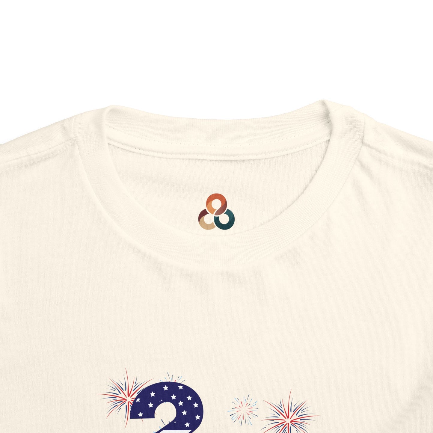 American 250th Anniversary Toddler Short Sleeve Tee (250 Numbers )