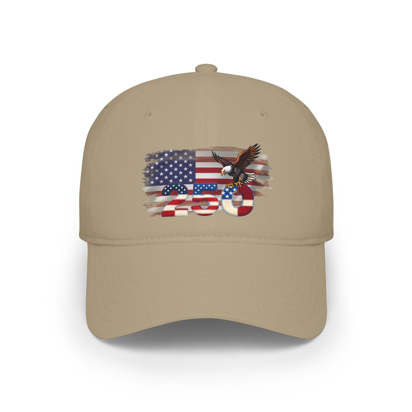 American 250th Anniversary Low Profile Baseball Cap (Spread Eagle)