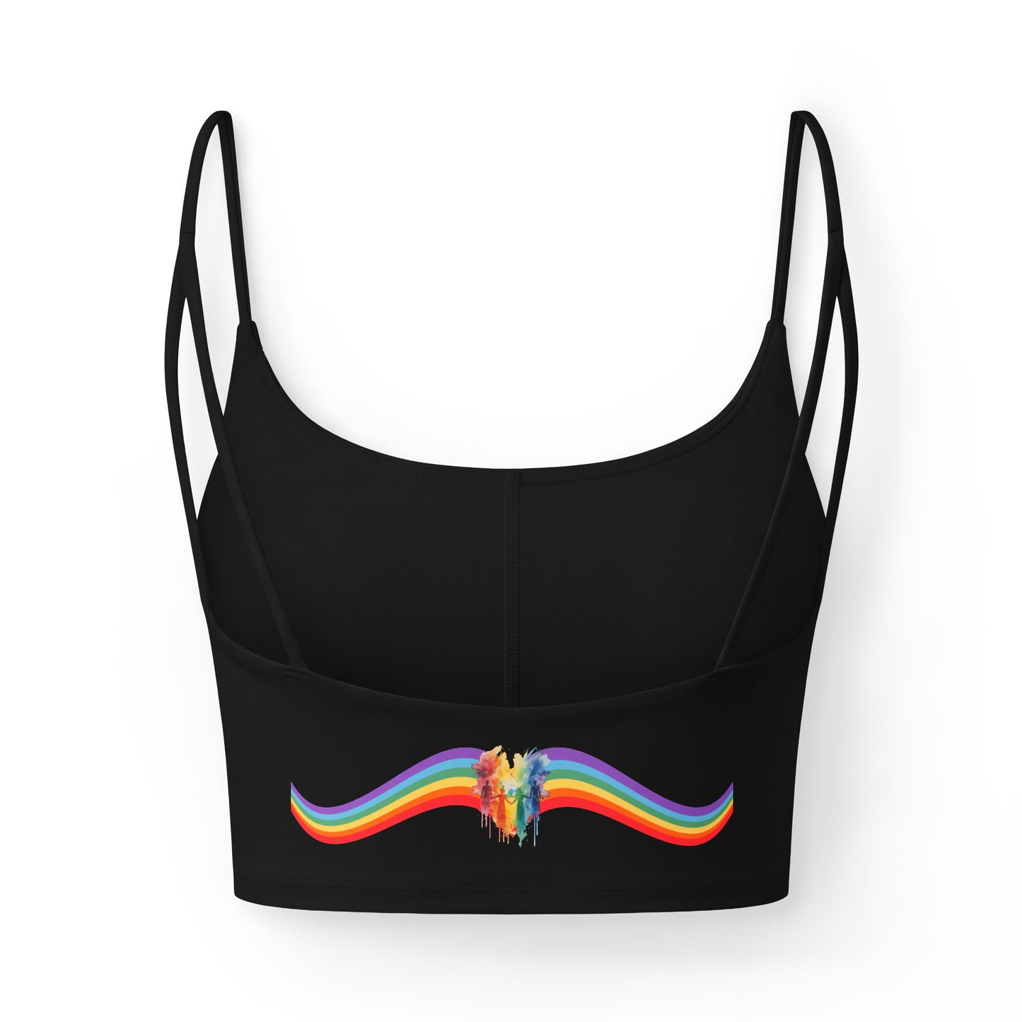 “Rainbow Art” Women’s Workout Luxe Bra