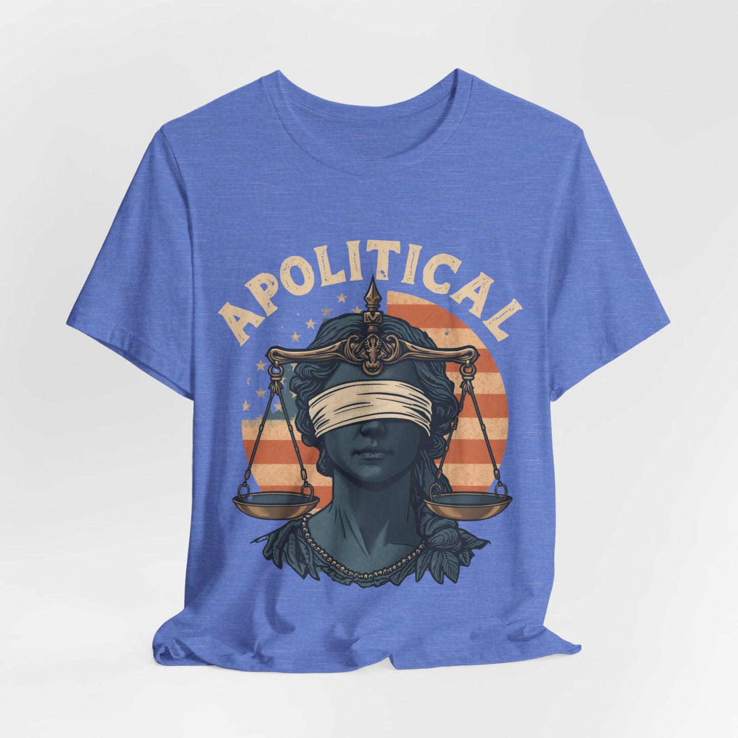 Apolitical Collection (Justice is Blind) no logo