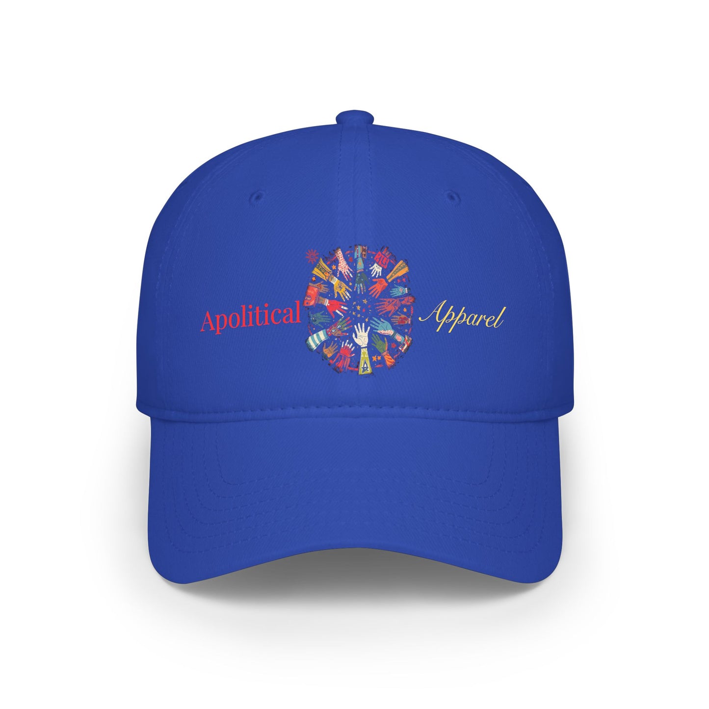 Apolitical Apparel Low Profile Baseball Cap (Clock Hands)