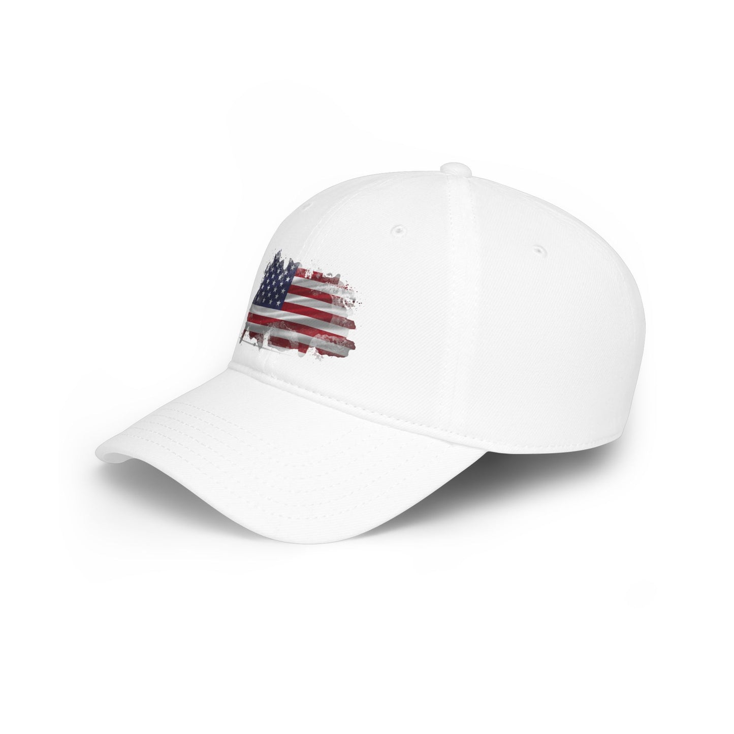 American 250th Anniversary Low Profile Baseball Cap (Distressed Flag)