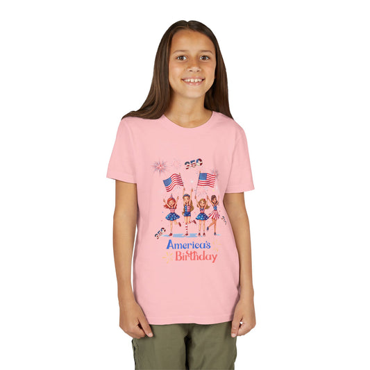 Youth T- Shirt America 250th Anniversary Collection (Cheerleaders)