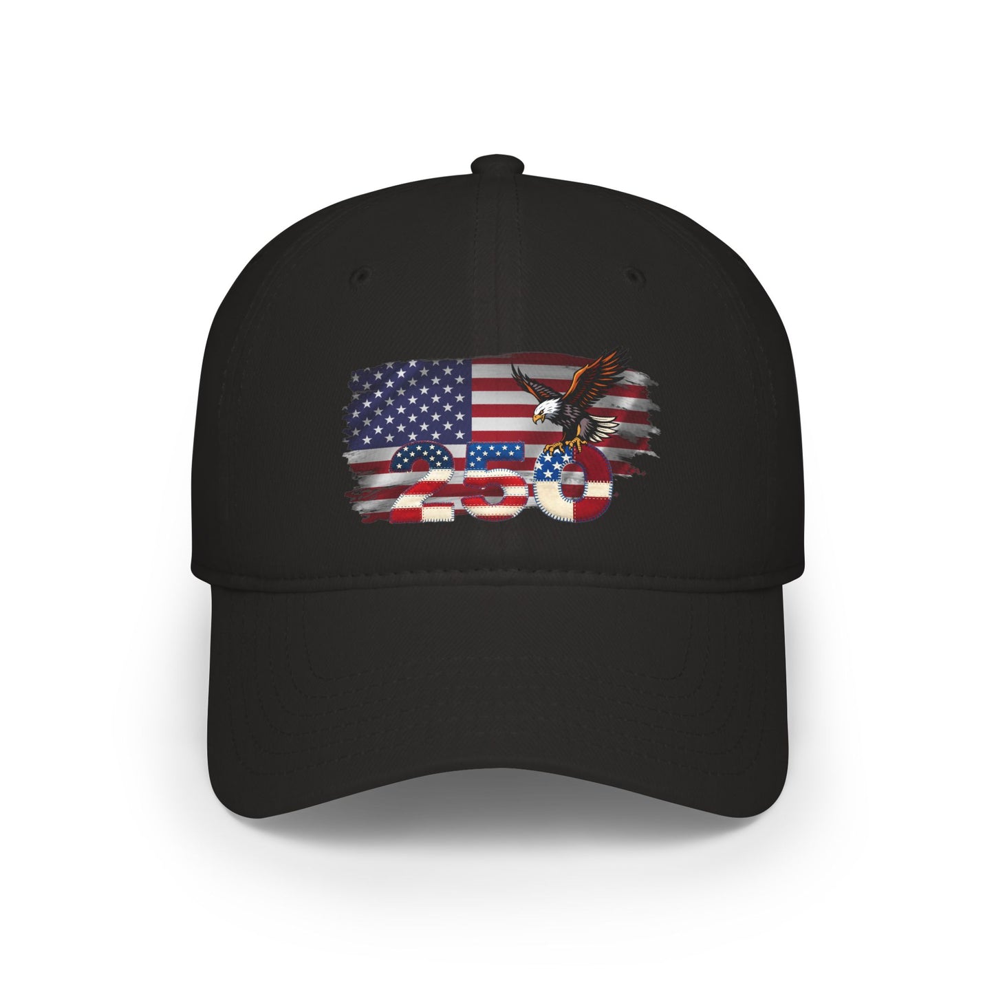 American 250th Anniversary Low Profile Baseball Cap (Spread Eagle)