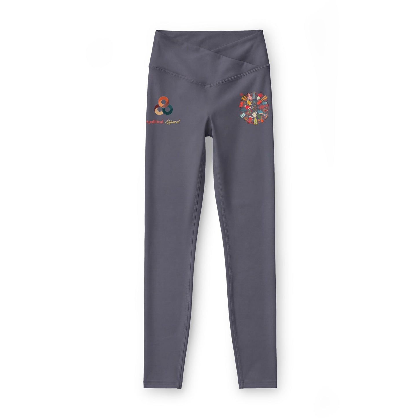 “Together Hands” Women’s Workout Luxe Leggings