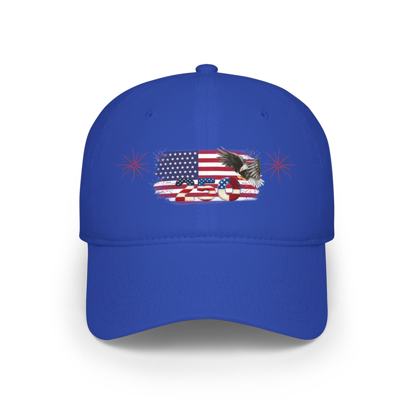 American 250th Anniversary Low Profile Baseball Cap (Hunting Eagle)