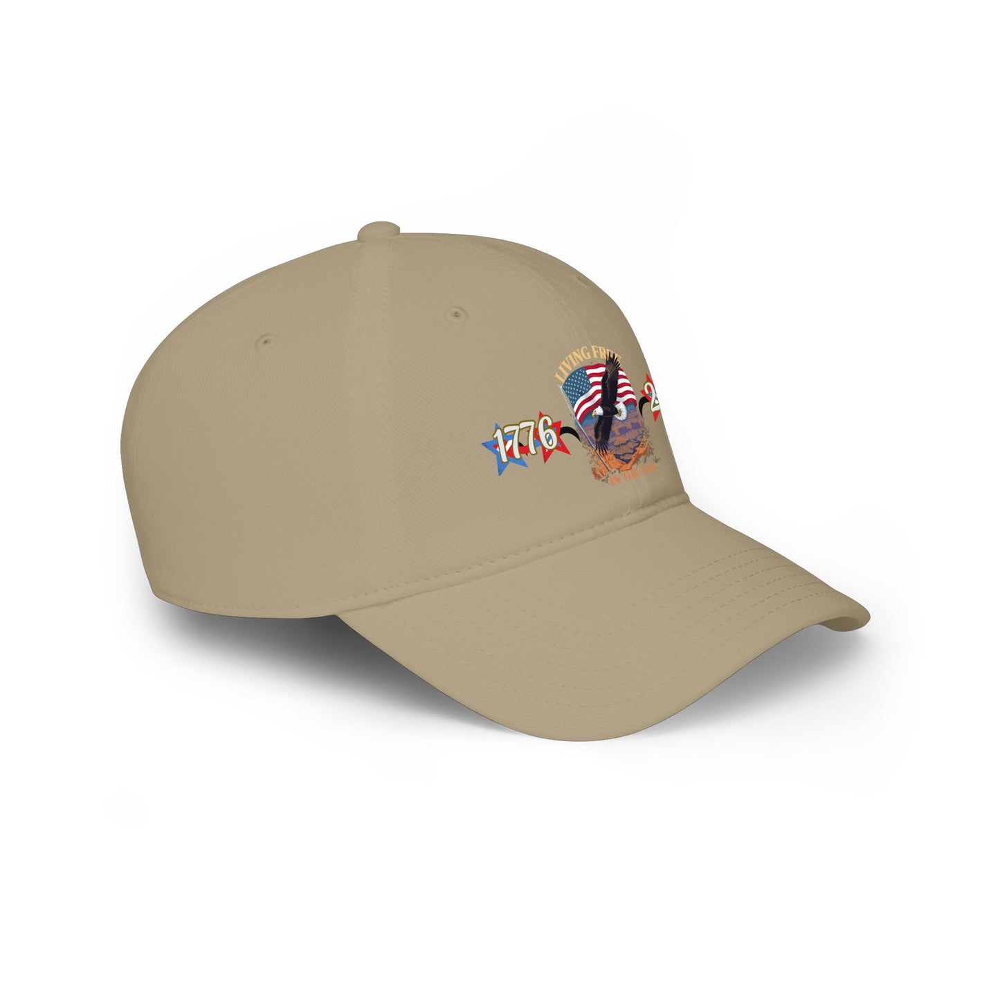 American 250th Anniversary Low Profile Baseball Cap (Living Free)
