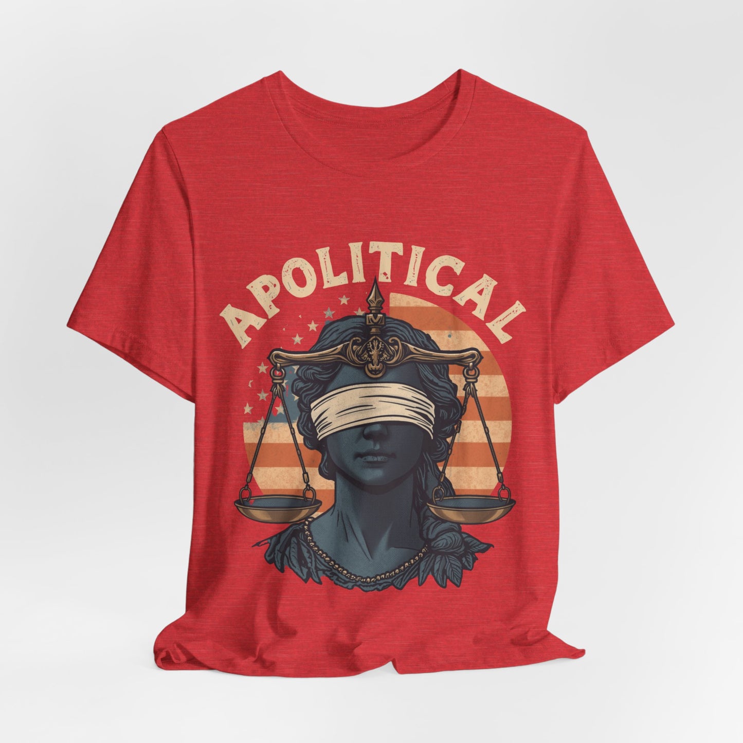 Apolitical Collection (Justice is Blind) no logo