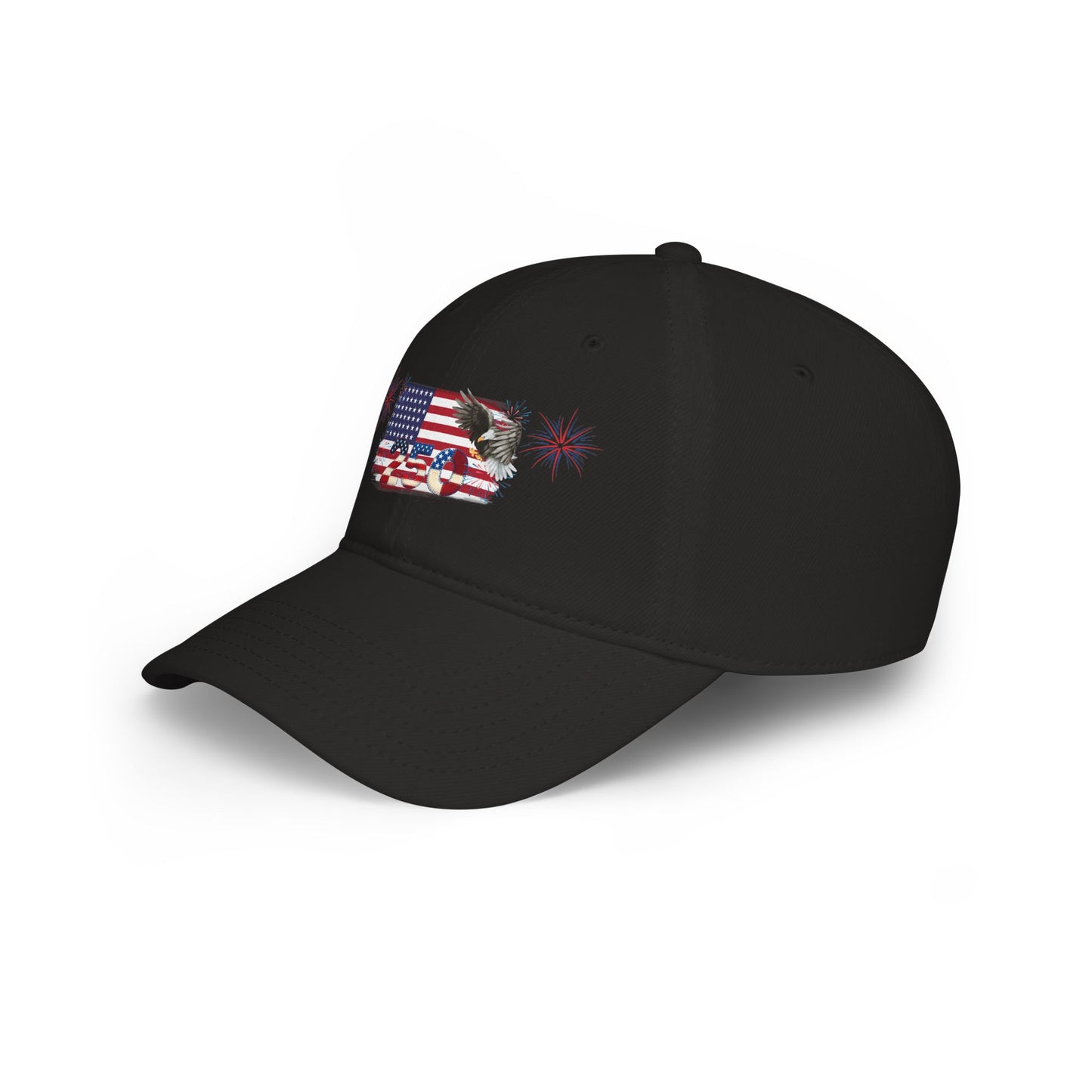 American 250th Anniversary Low Profile Baseball Cap (Hunting Eagle)