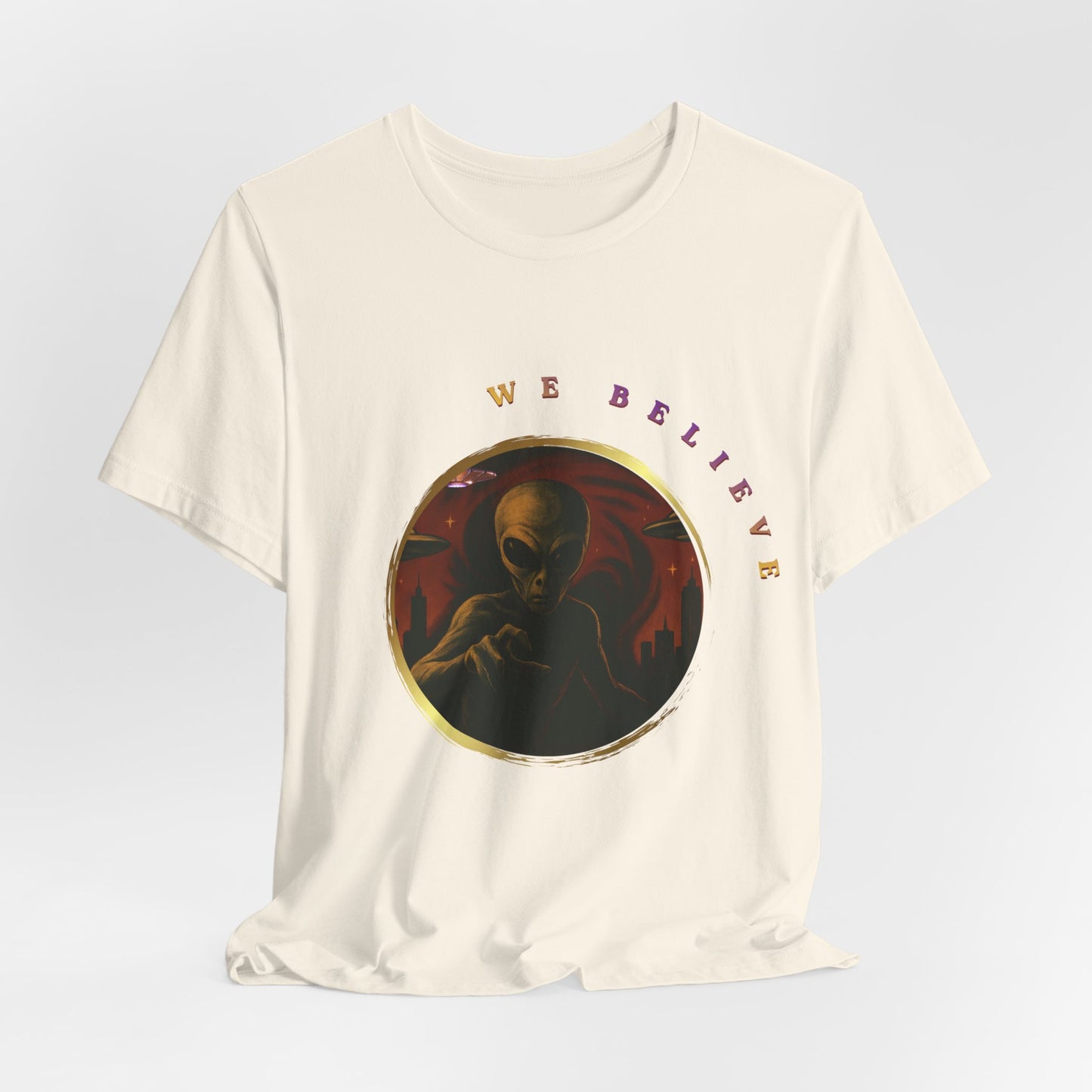 Out of this World. We Believe in Aliens Collection. (Red Alien)