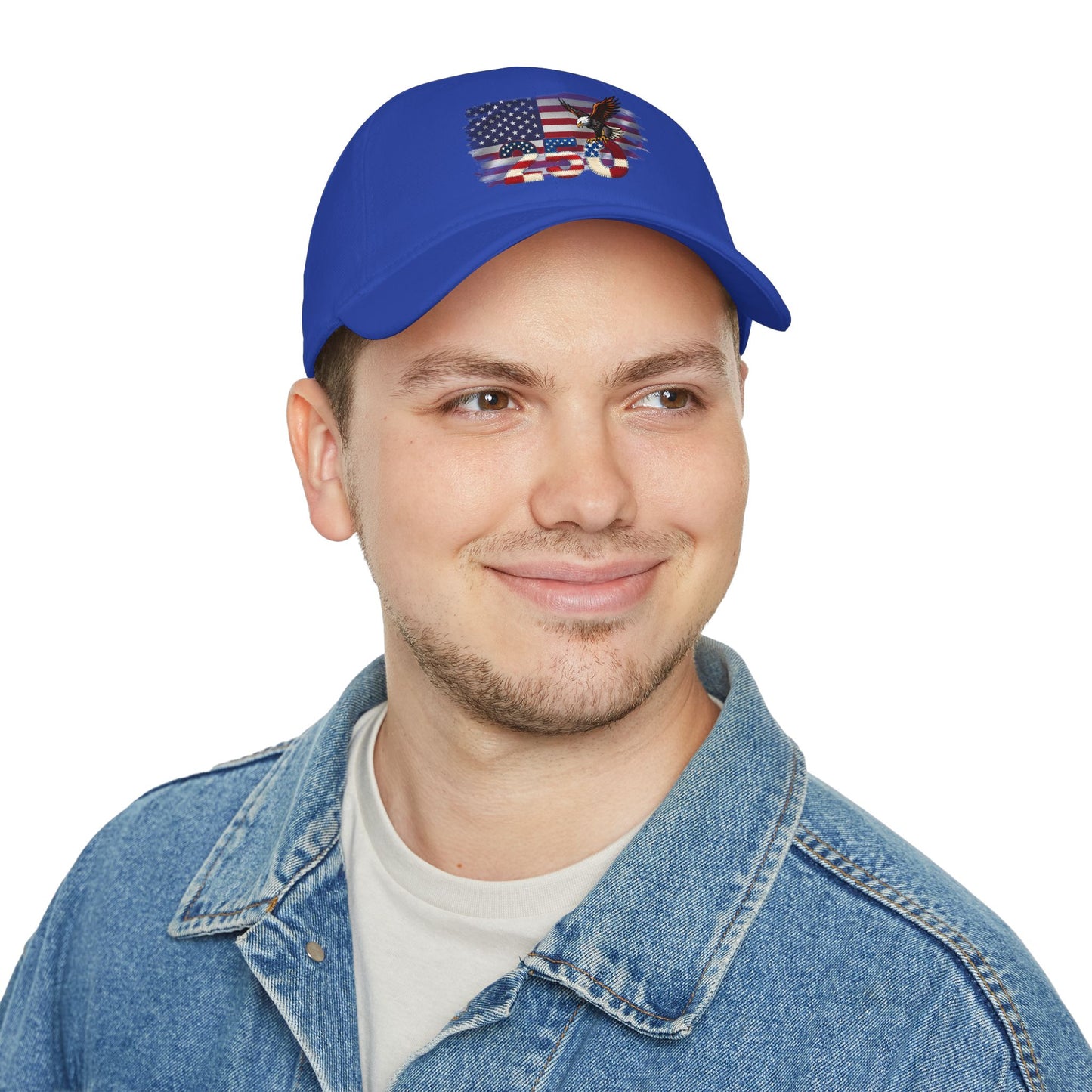American 250th Anniversary Low Profile Baseball Cap (Spread Eagle)